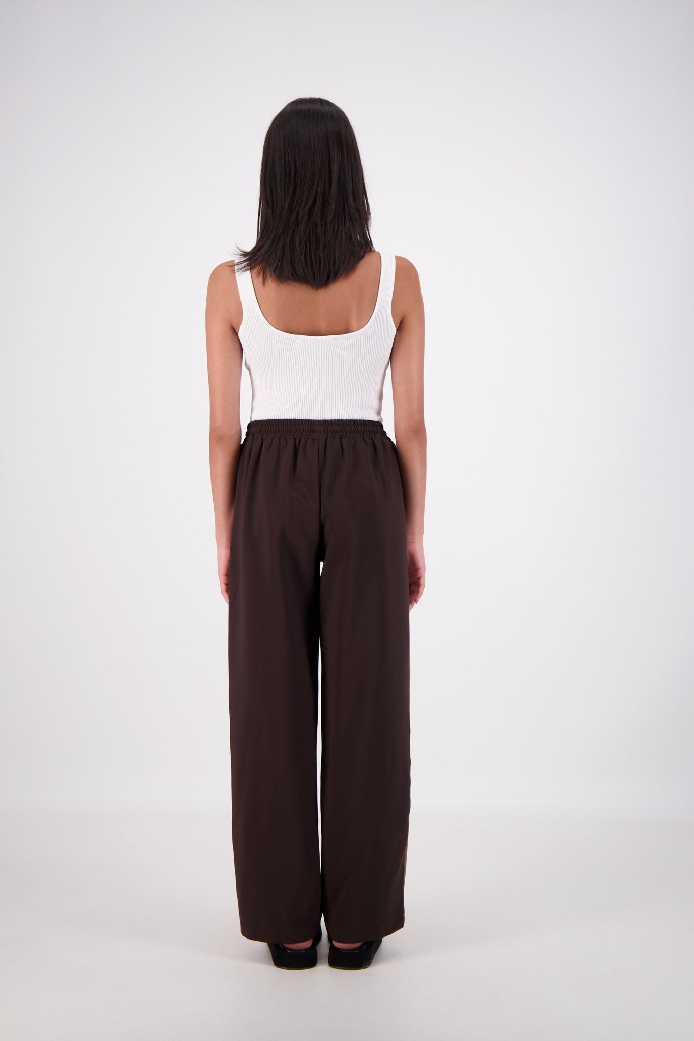 Jasmine Alexa | Cassis Trouser Dark Brown