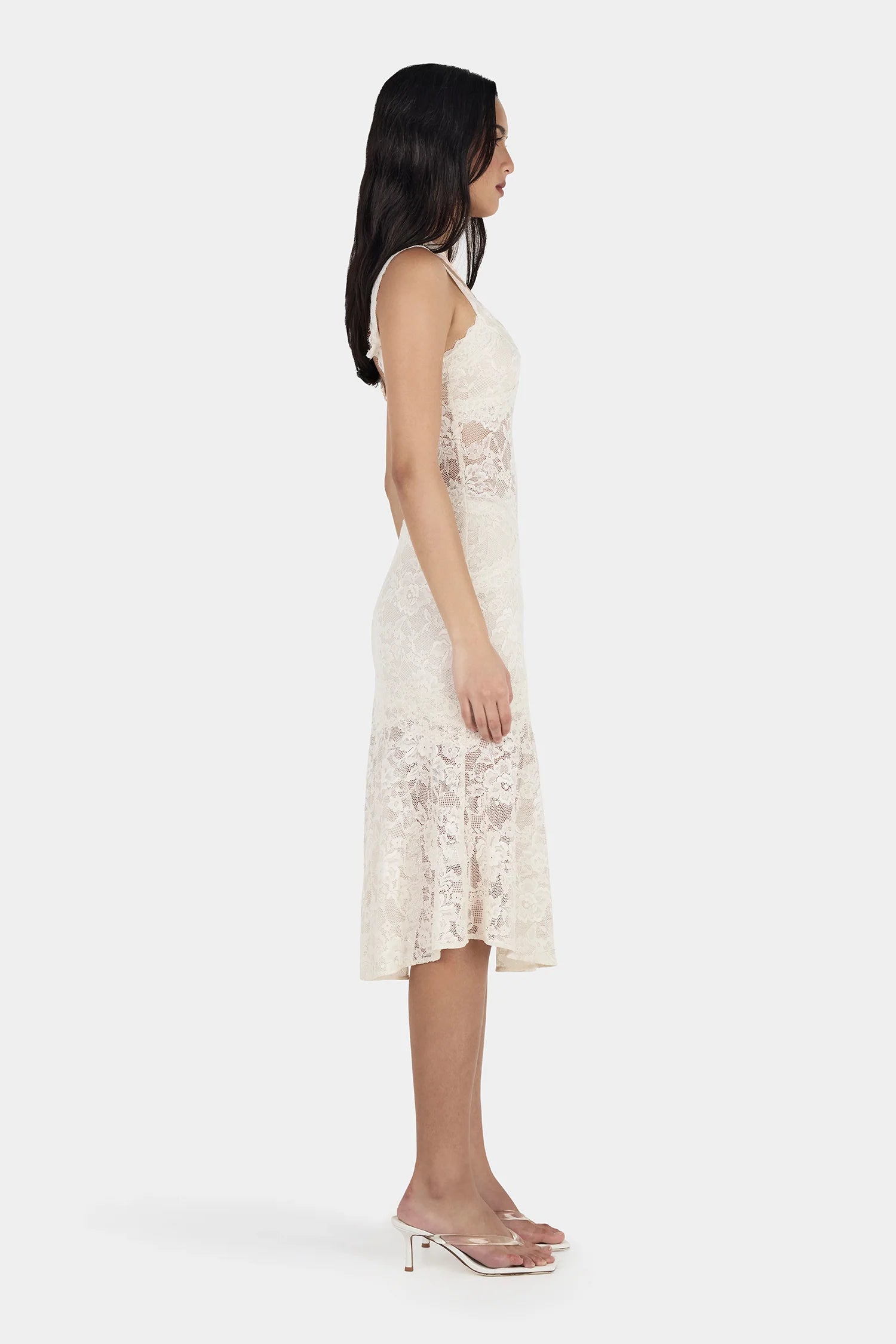 Ownley | Della Dress - Ivory