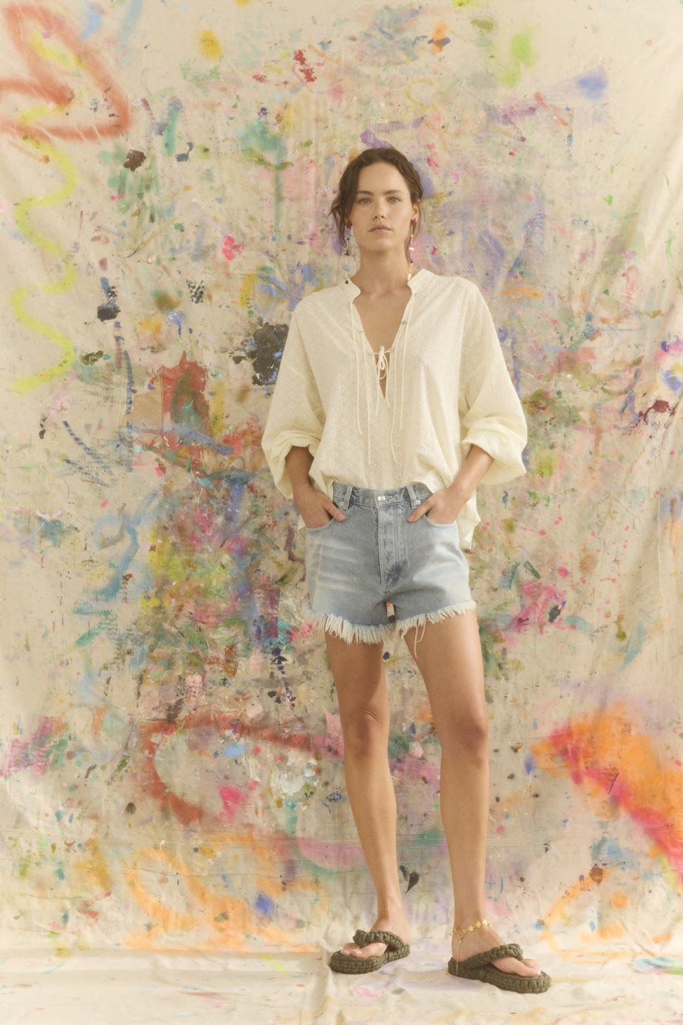 Kinga Csilla | KC Essential Reckless Denim Short