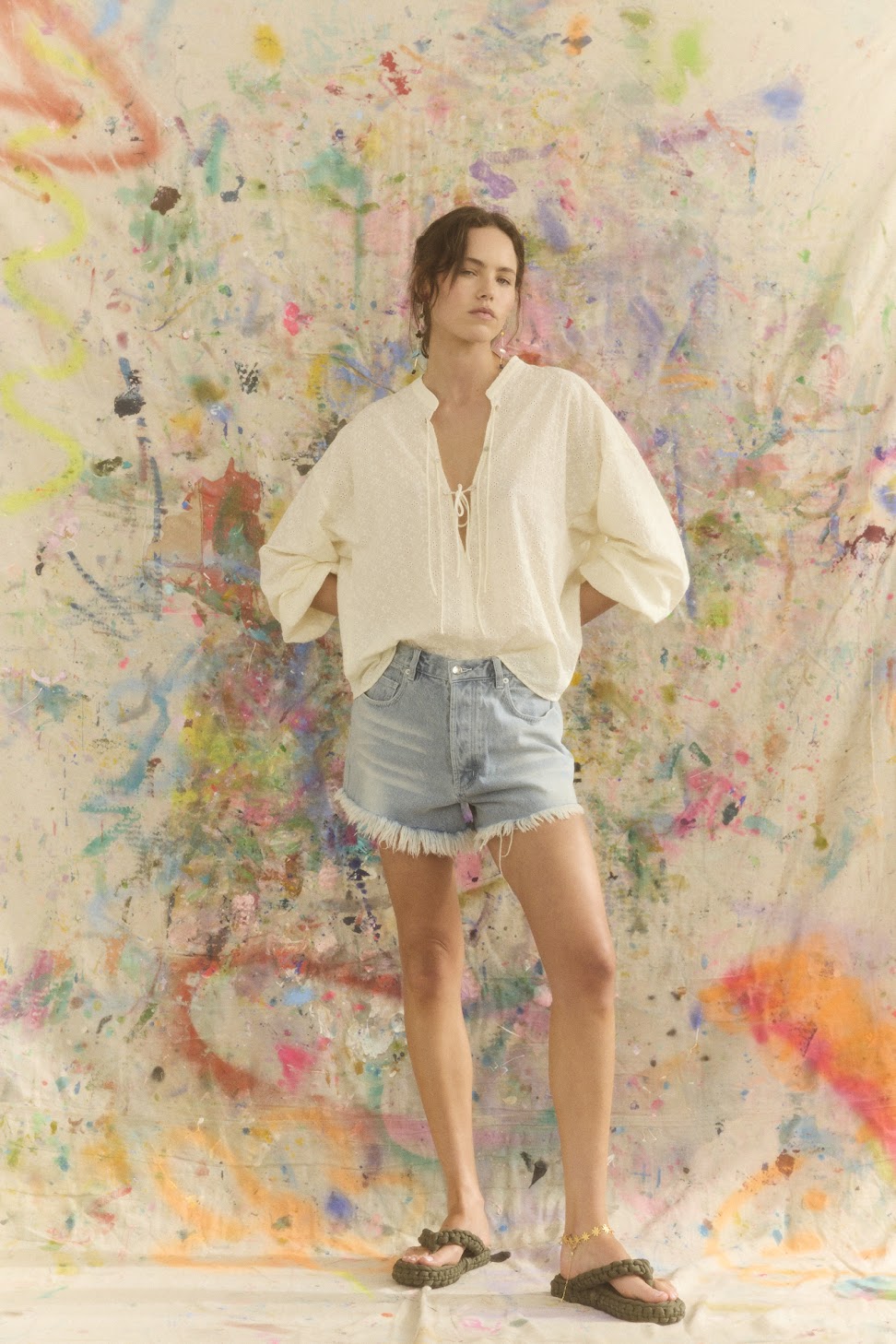 Kinga Csilla | KC Essential Reckless Denim Short