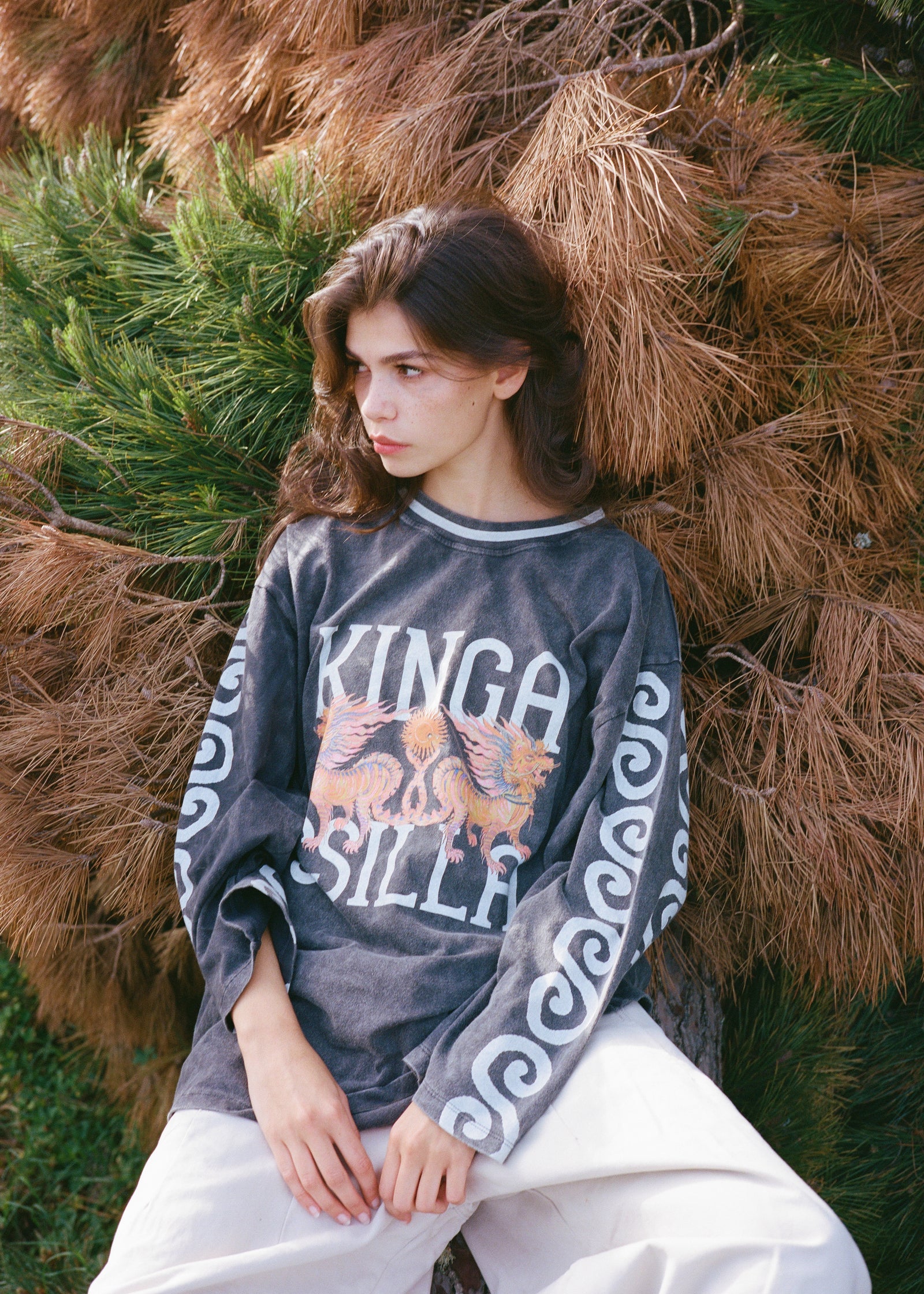 Kinga Csilla | Deserted Dragon Tommy Tee - Black