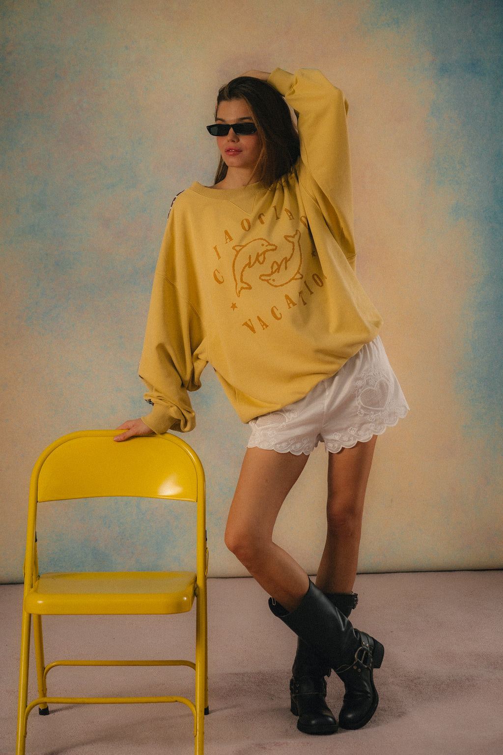 Ciao Ciao Vacation | Delfino OS Sweater