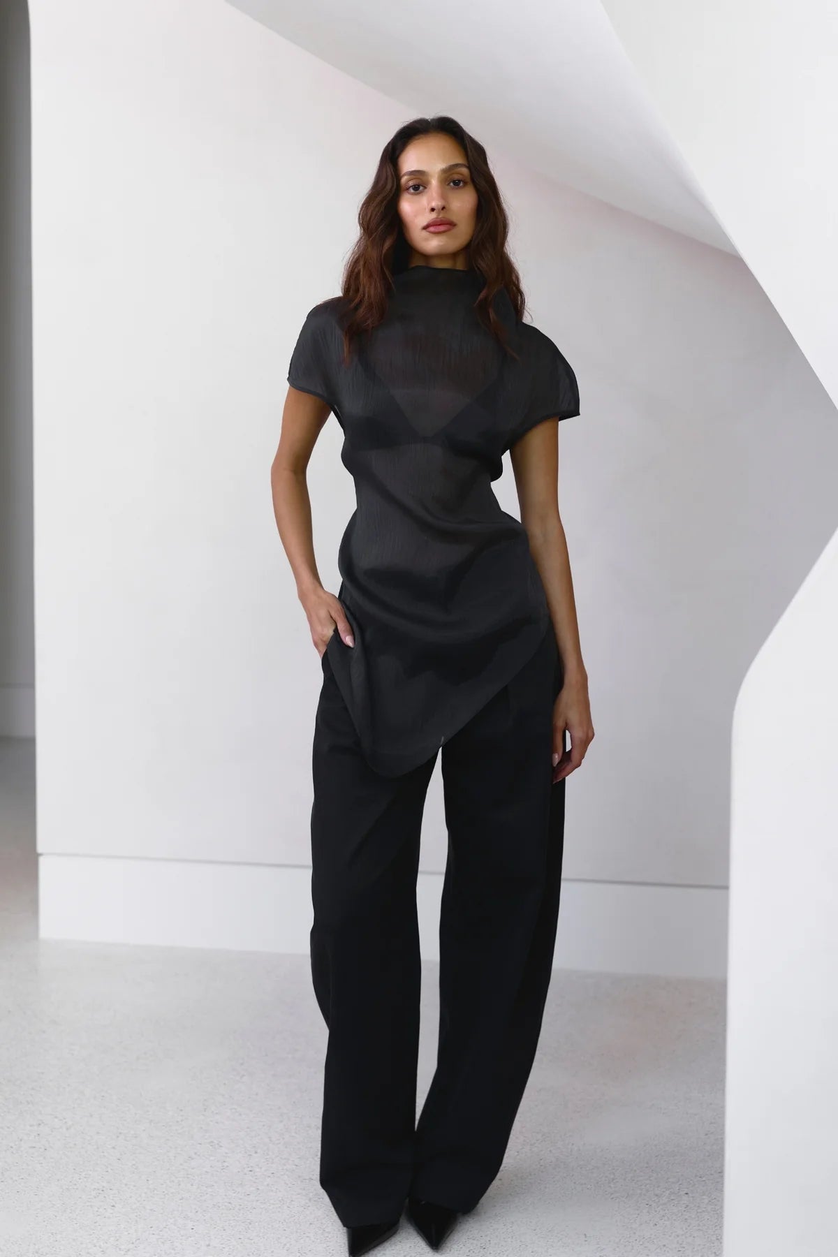 Bayse Brand | Felicia Top - Black