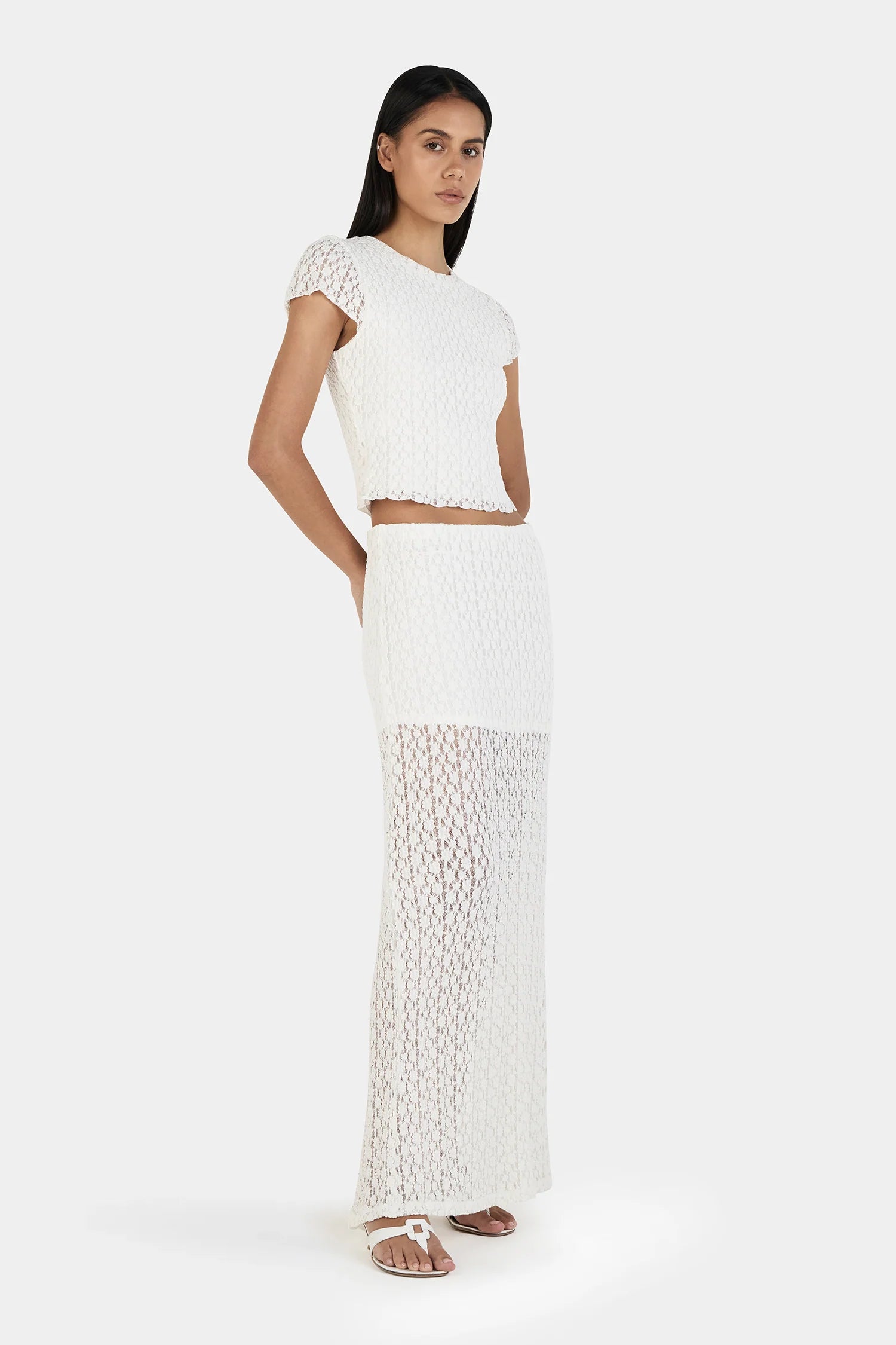 Ownley | Delphine Skirt - Ivory