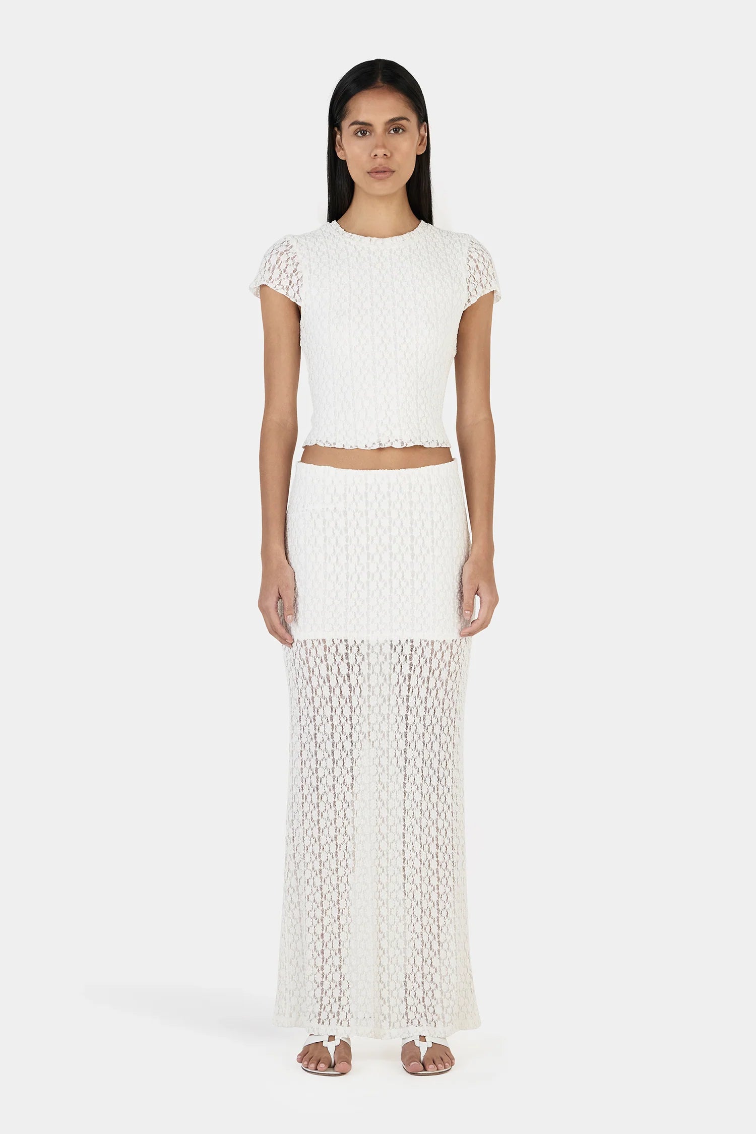 Ownley | Delphine Skirt - Ivory
