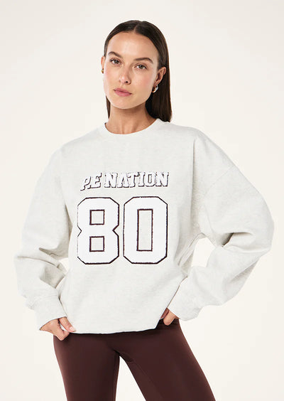 PE Nation | Elysian 2.0 Sweat - Snow Marle