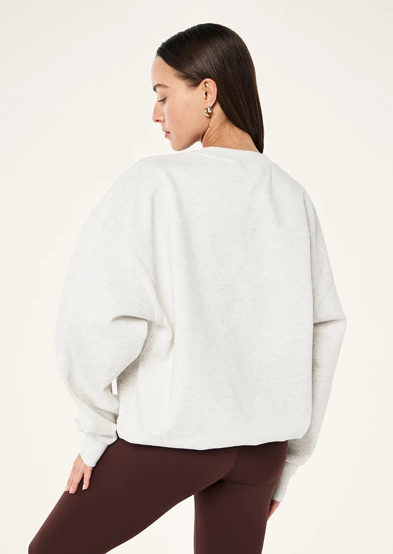 PE Nation | Elysian 2.0 Sweat - Snow Marle
