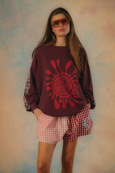 Ciao Ciao Vacation | Emboss OS Sweater