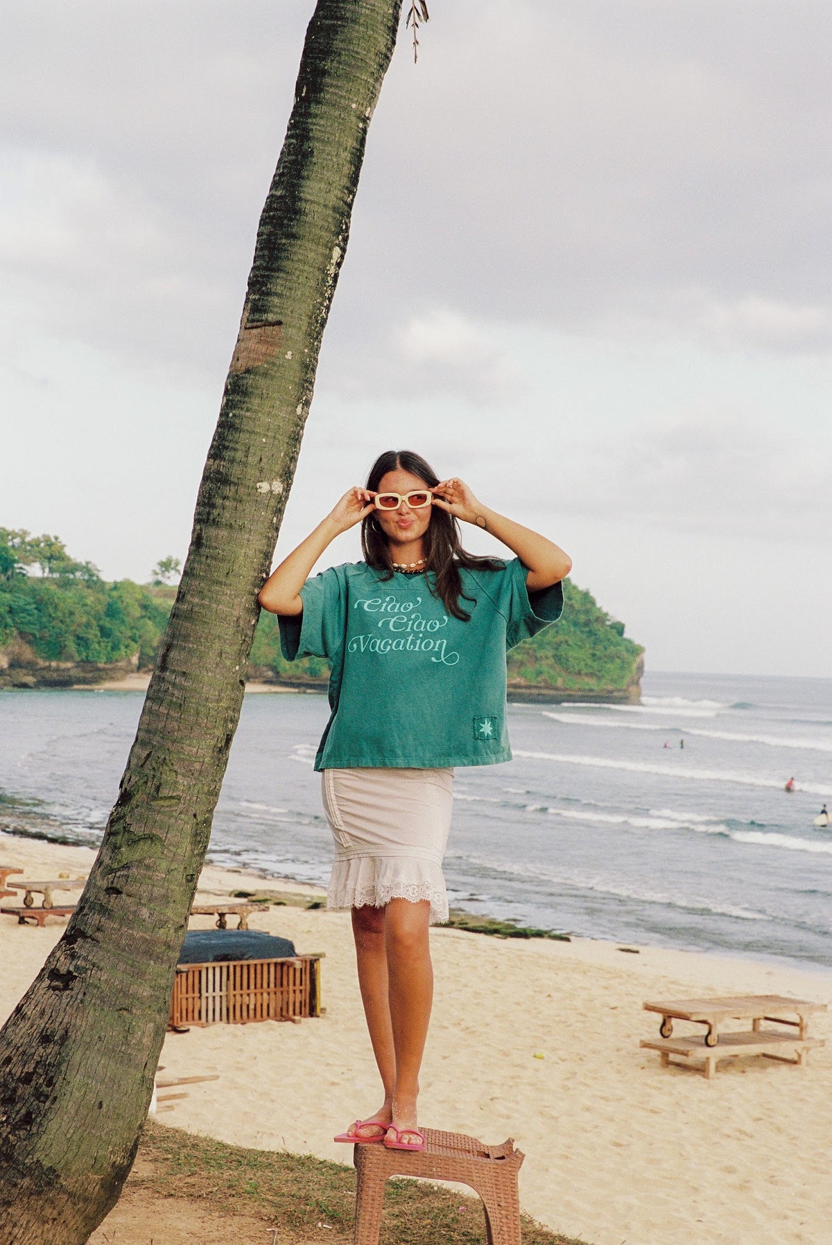 Ciao Ciao Vacation | Bayou Vacation Crop Tee