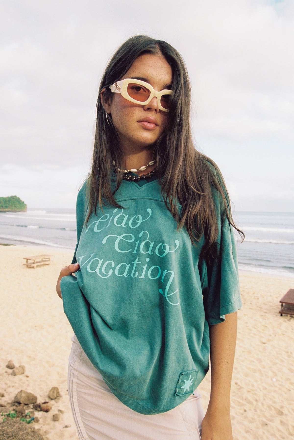 Ciao Ciao Vacation | Bayou Vacation Crop Tee