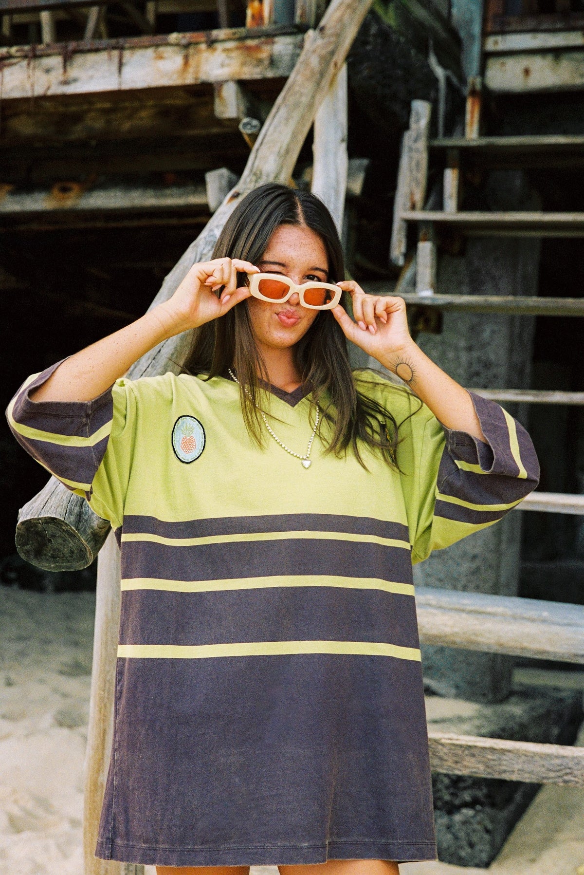 Ciao Ciao Vacation | Regatta Stripe Rubgy Dress