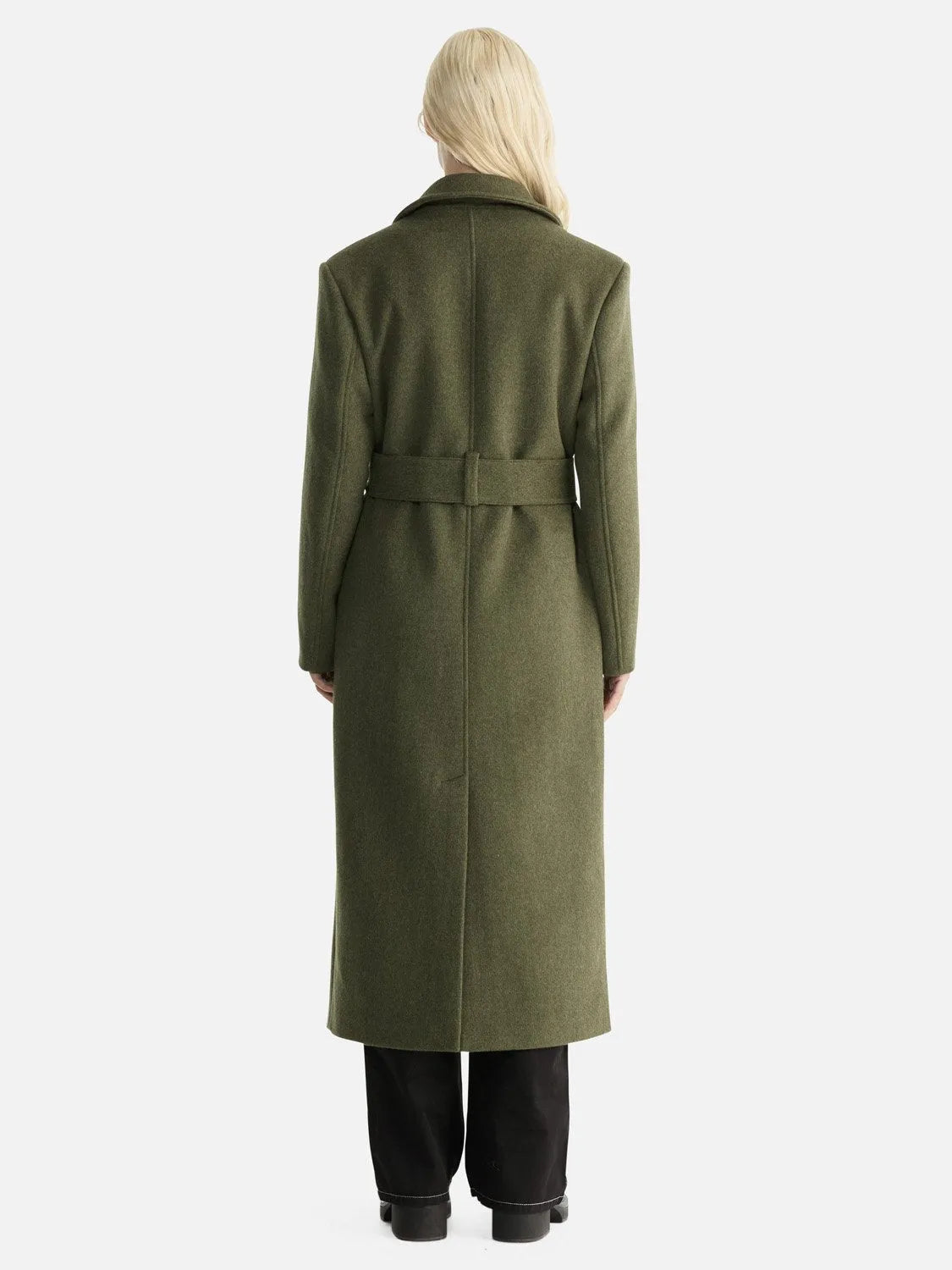 Ena Pelly | Madison Wool Coat - Forest