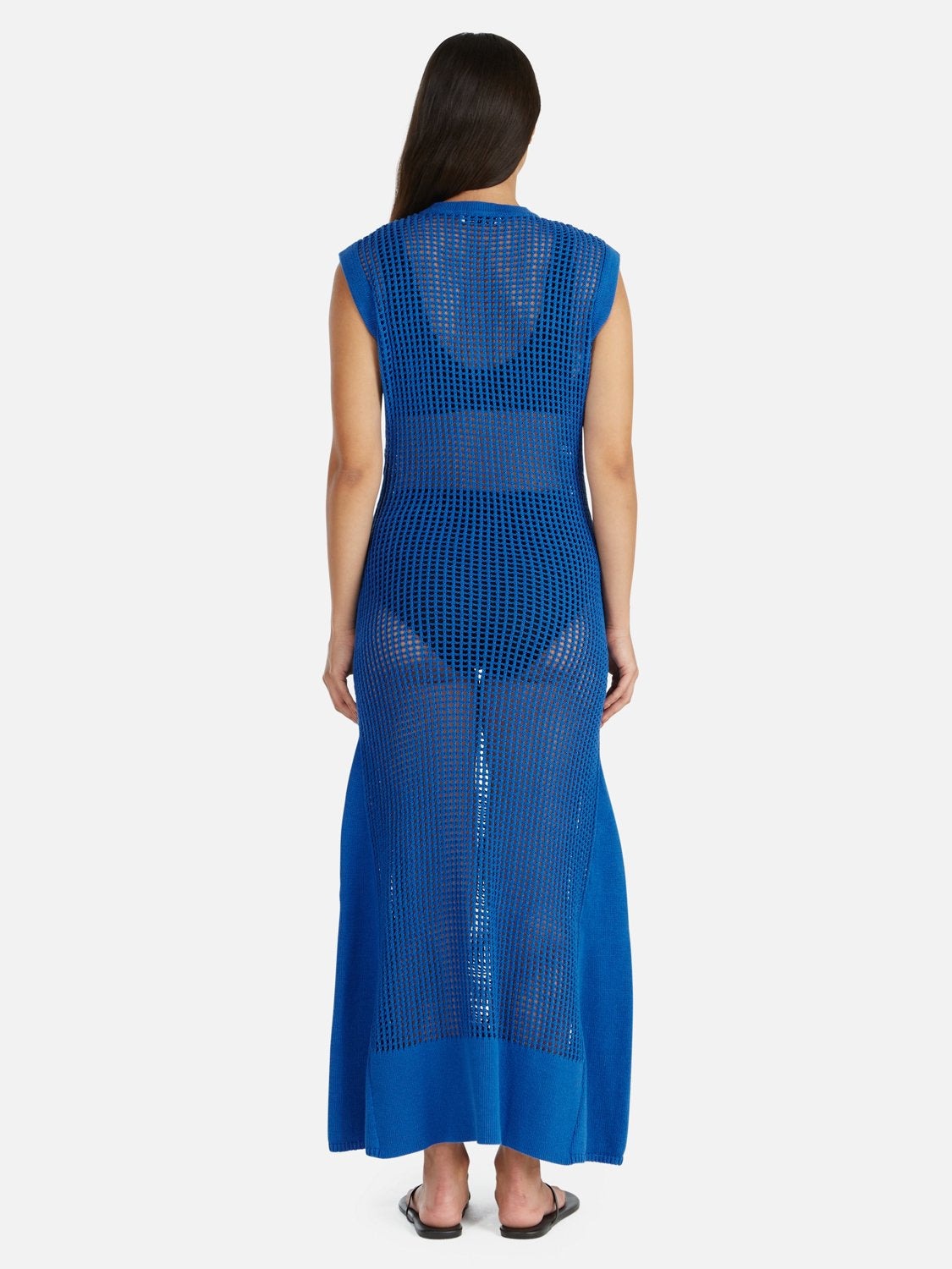 Ena Pelly | Demi Knit Maxi Dress - Blue