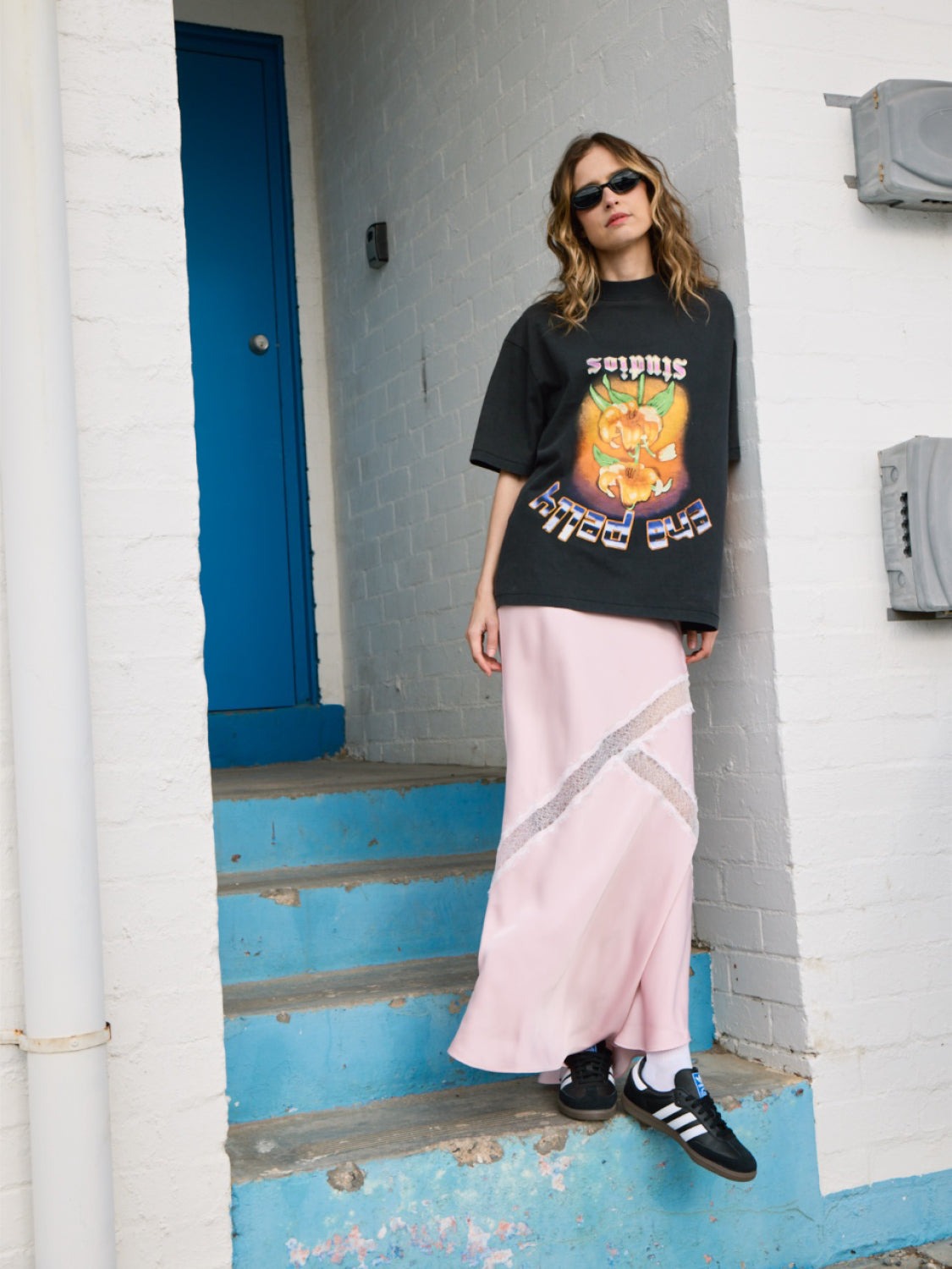 Ena Pelly | Sunset Tee - Vintage Black