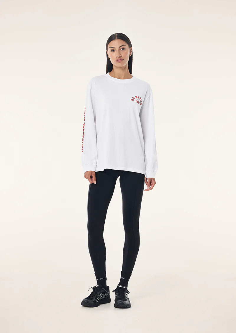 PE Nation | Established LS Tee - Optic White