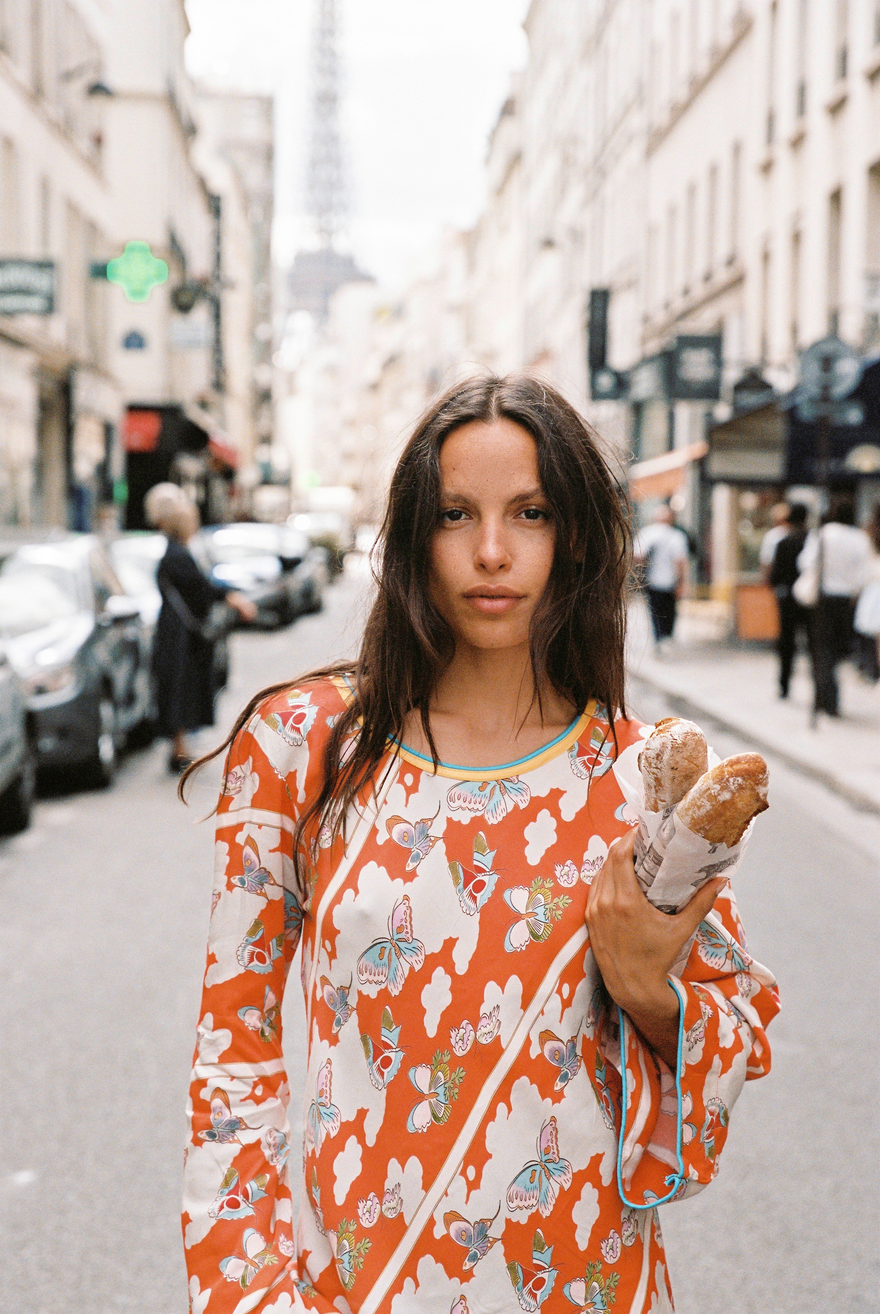 Kinga Csilla | Farfalla Olive Dress