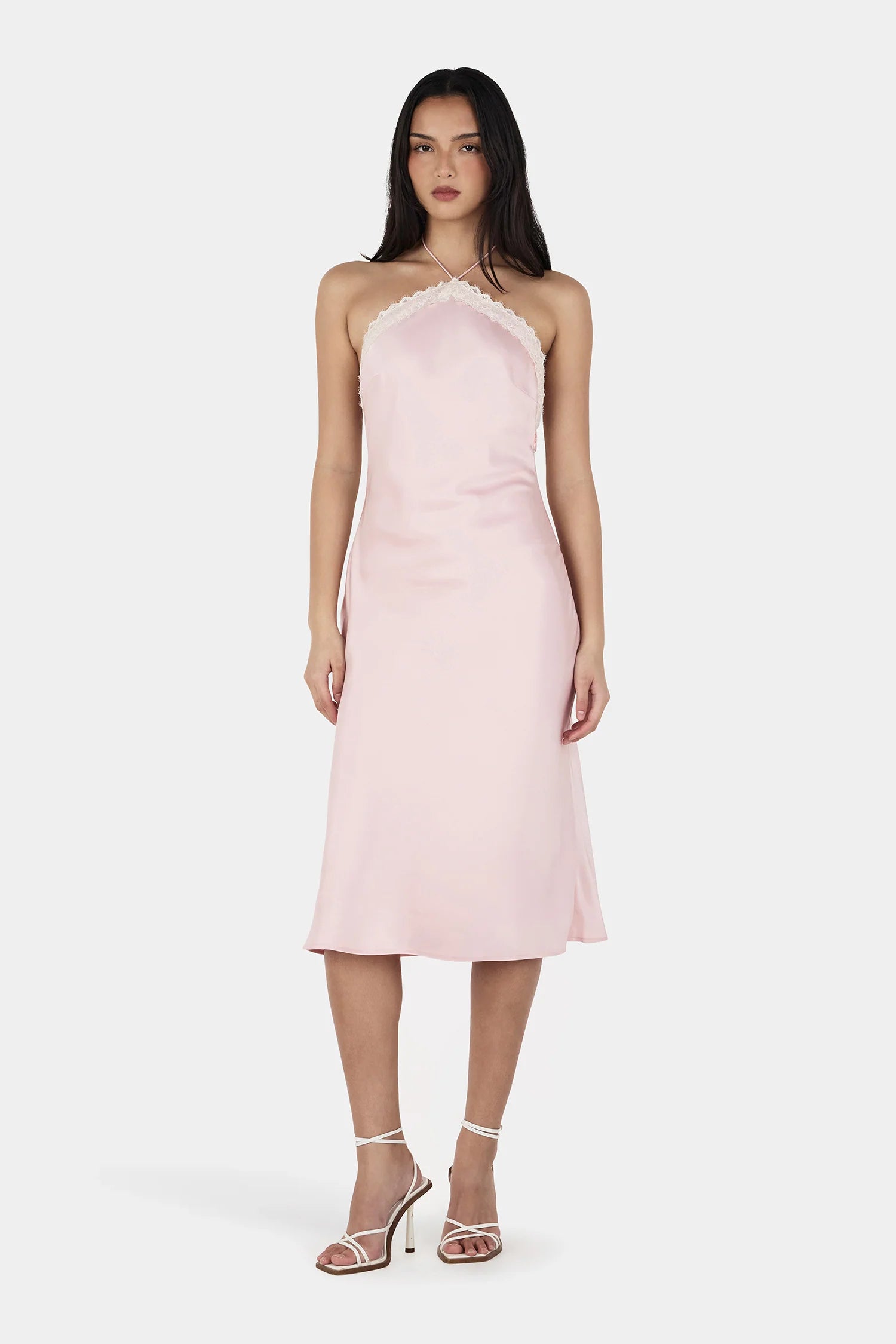 Ownley | Fiorella Midi Dress - Rose
