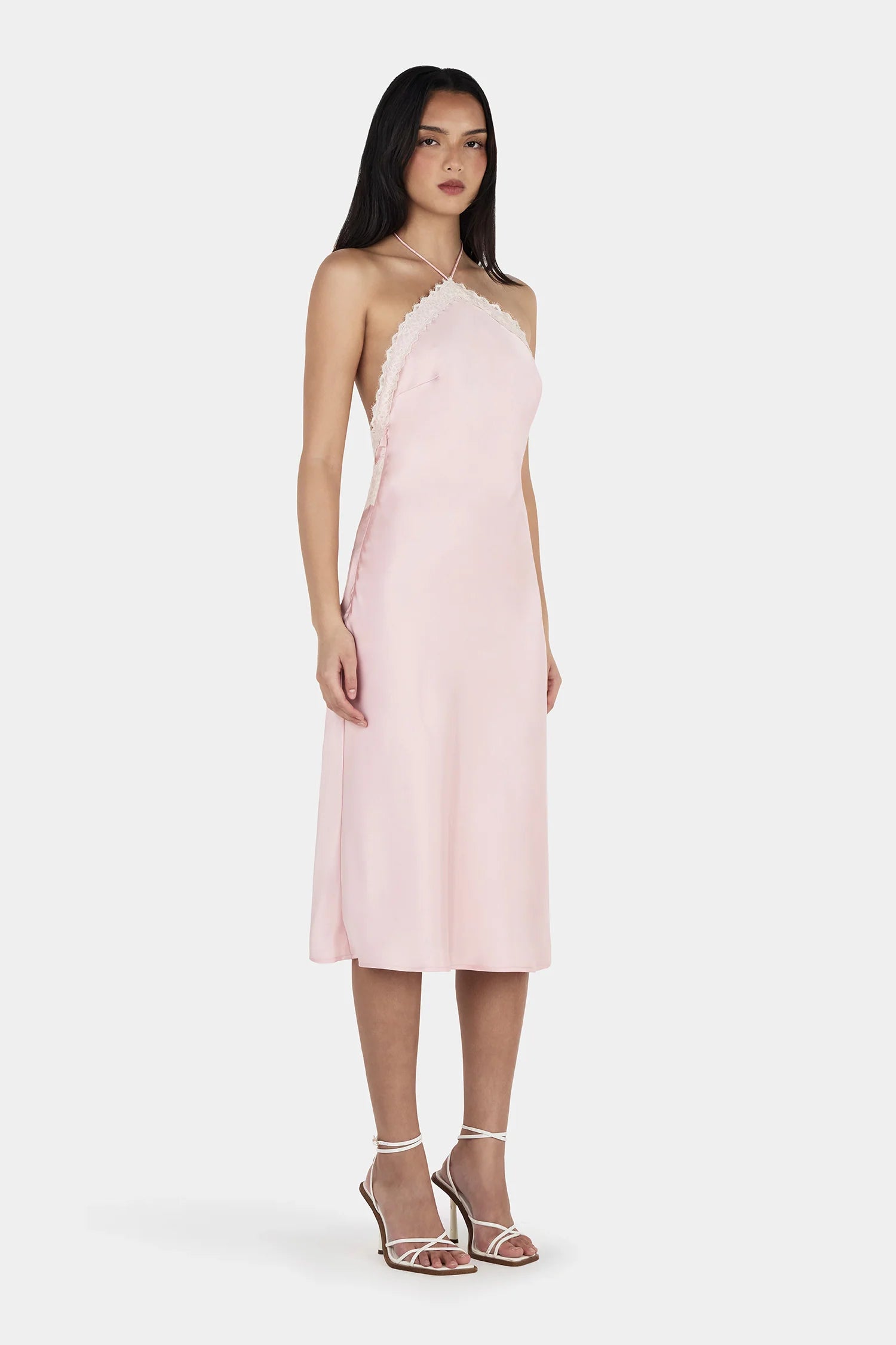 Ownley | Fiorella Midi Dress - Rose