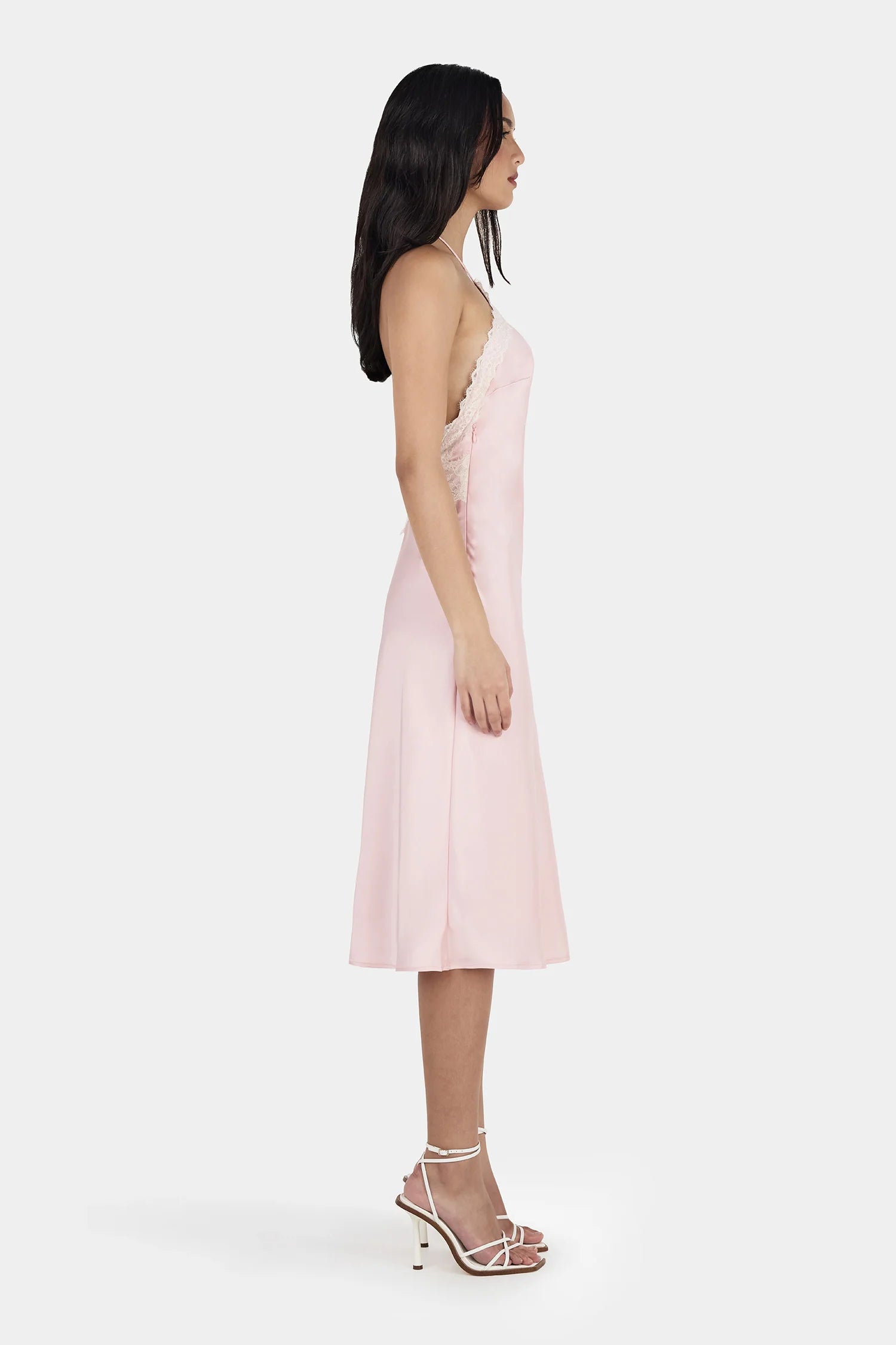 Ownley | Fiorella Midi Dress - Rose