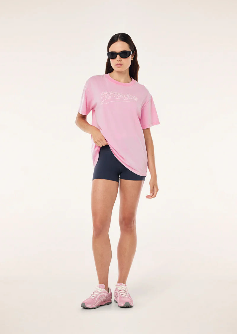 PE Nation | Formation 2 Tee - Washed Prism Pink