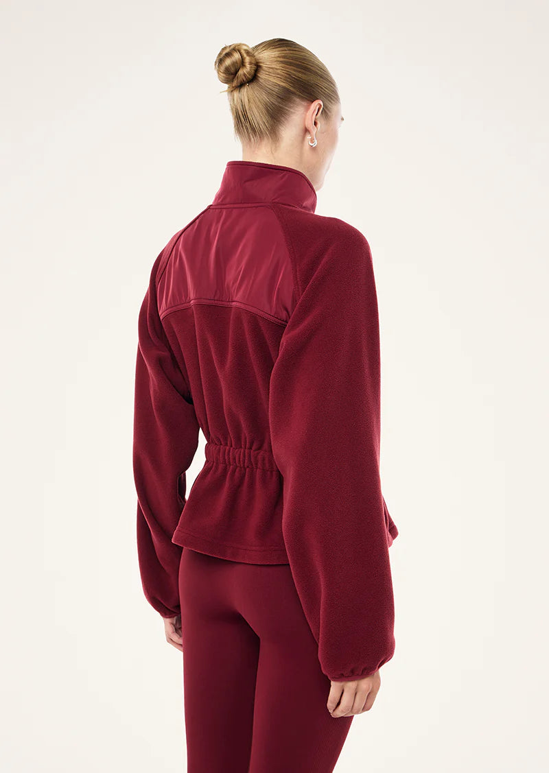 PE Nation | Form Jacket - Cabernet