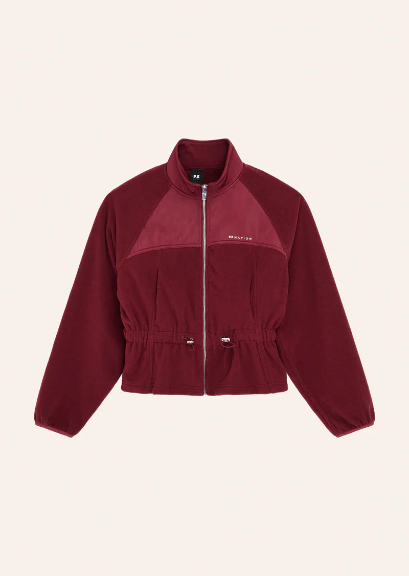 PE Nation | Form Jacket - Cabernet