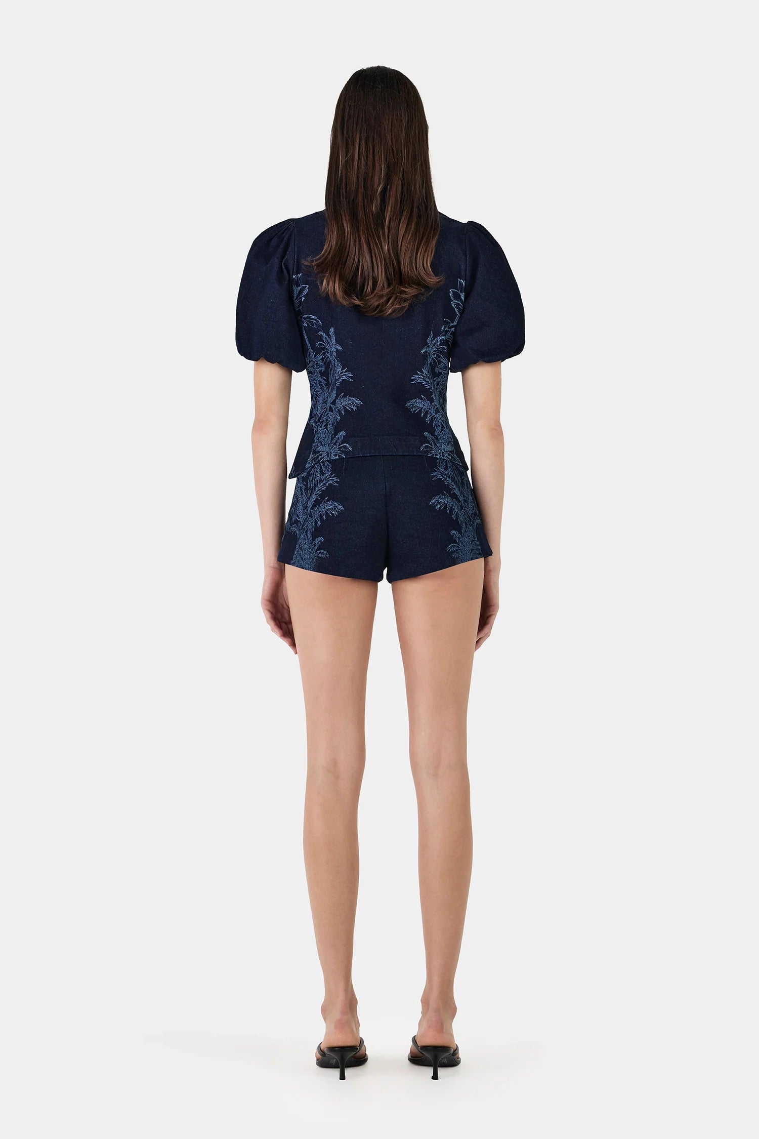 Hansen & Gretel | Jacques Denim Shortie - Tropicana Denim