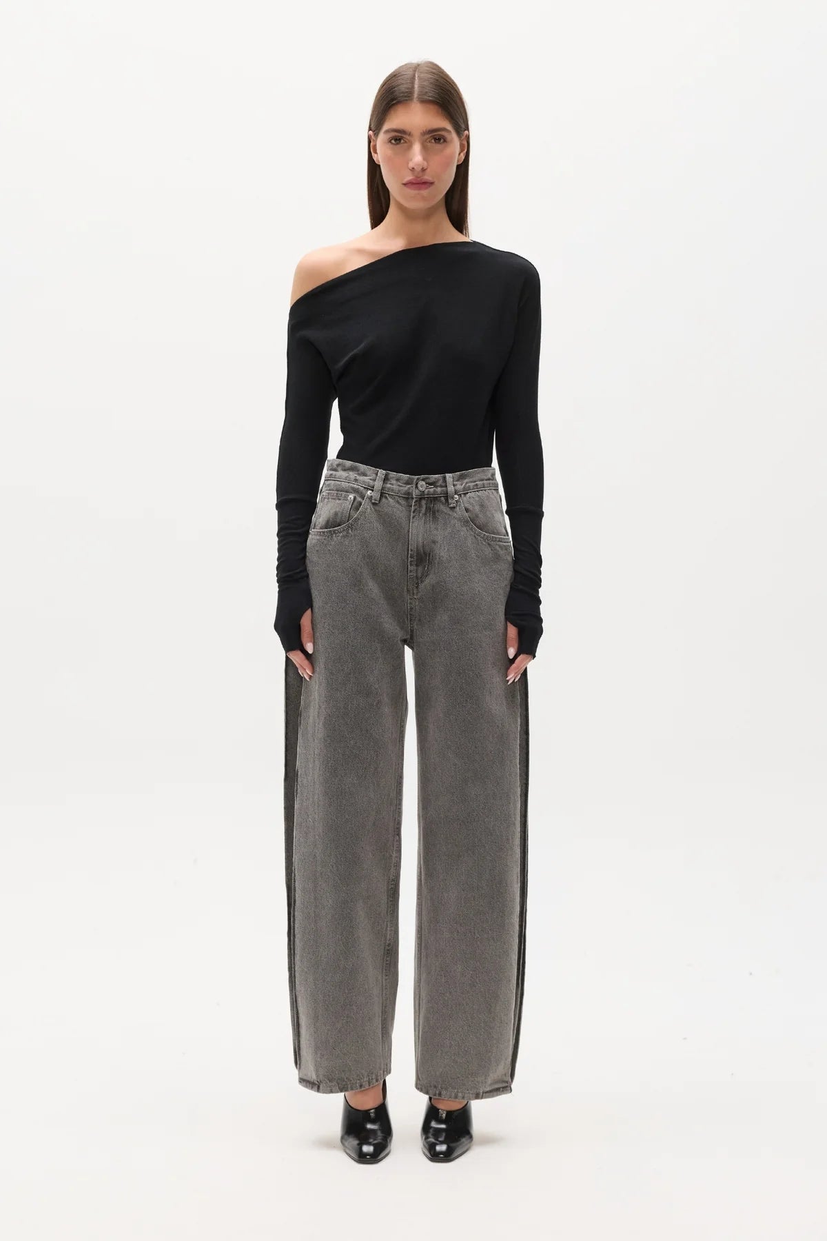 Bayse Brand | Giselle Knit Top - Black