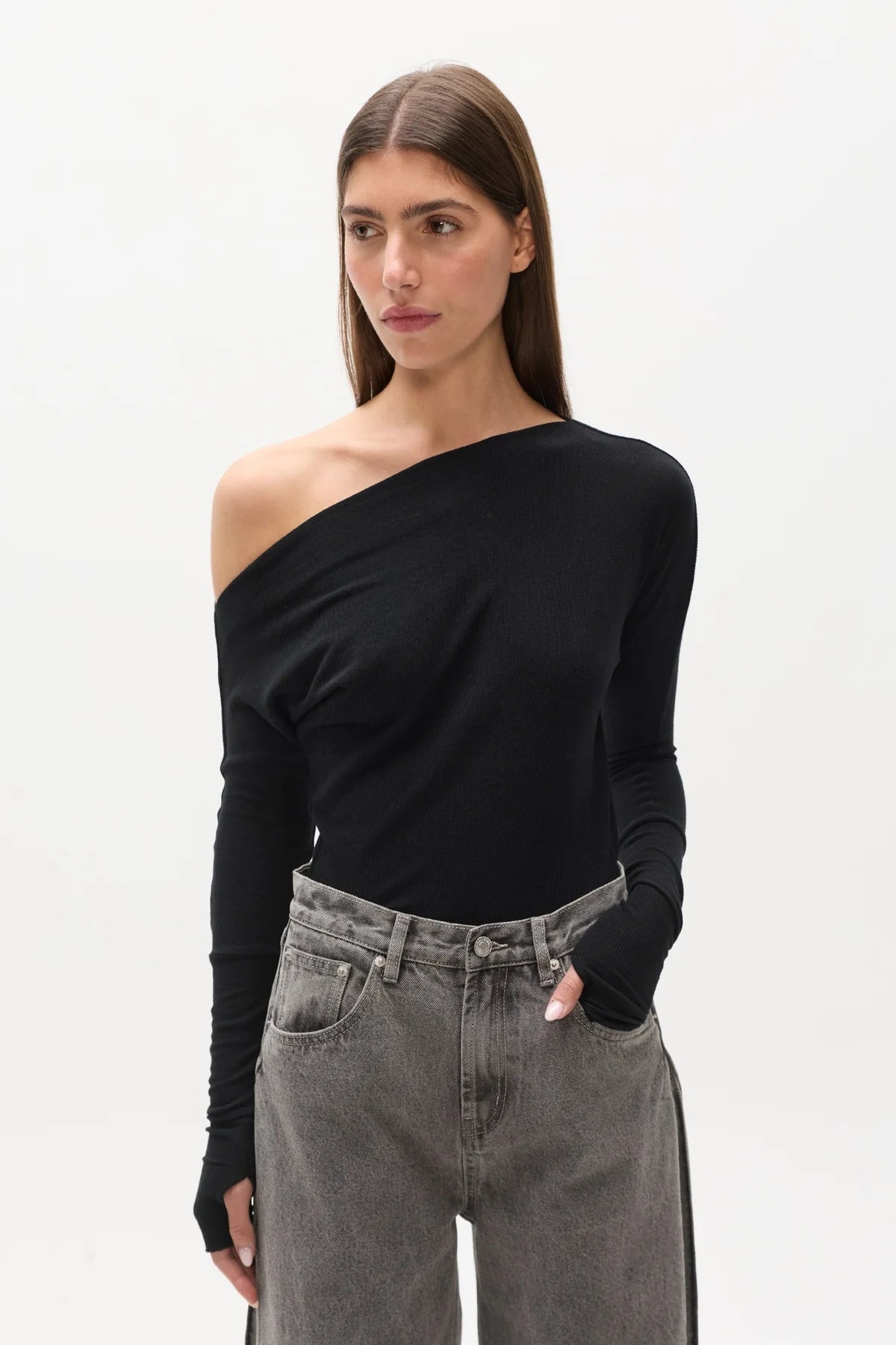 Bayse Brand | Giselle Knit Top - Black