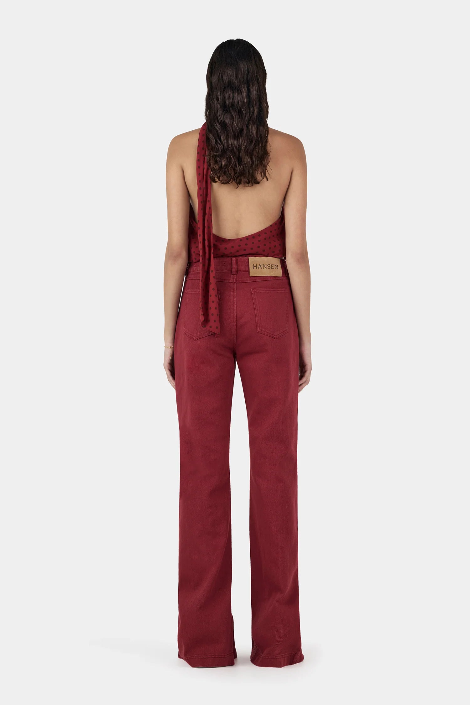 Hansen & Gretel | Harper Halter Top - Samba Polka