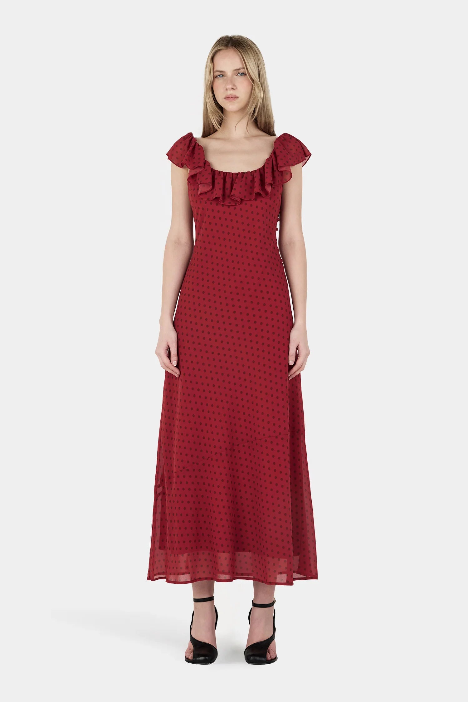 Hansen & Gretel | Hazel Bias Dress - Samba Polka