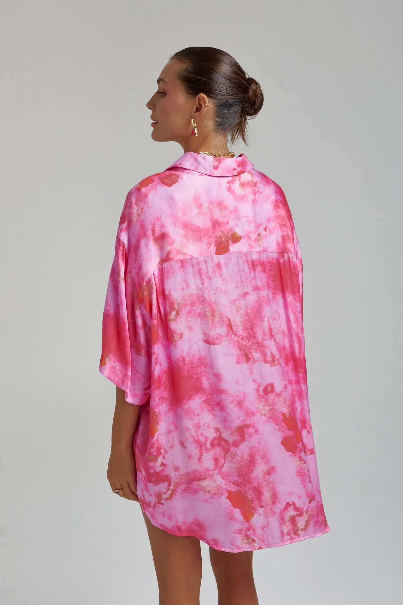 Summi Summi | Big Shirt - Hibiscus