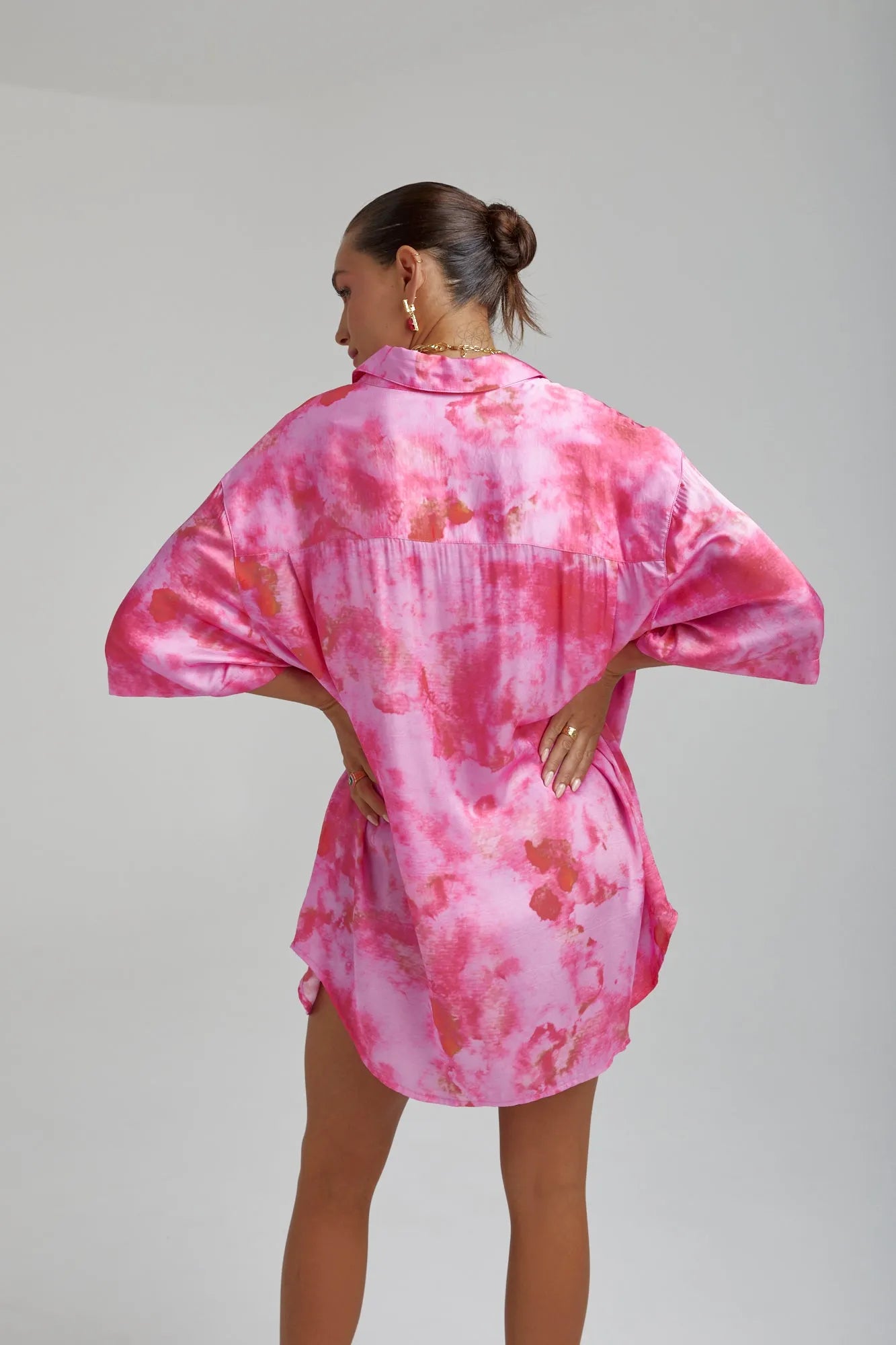 Summi Summi | Big Shirt - Hibiscus