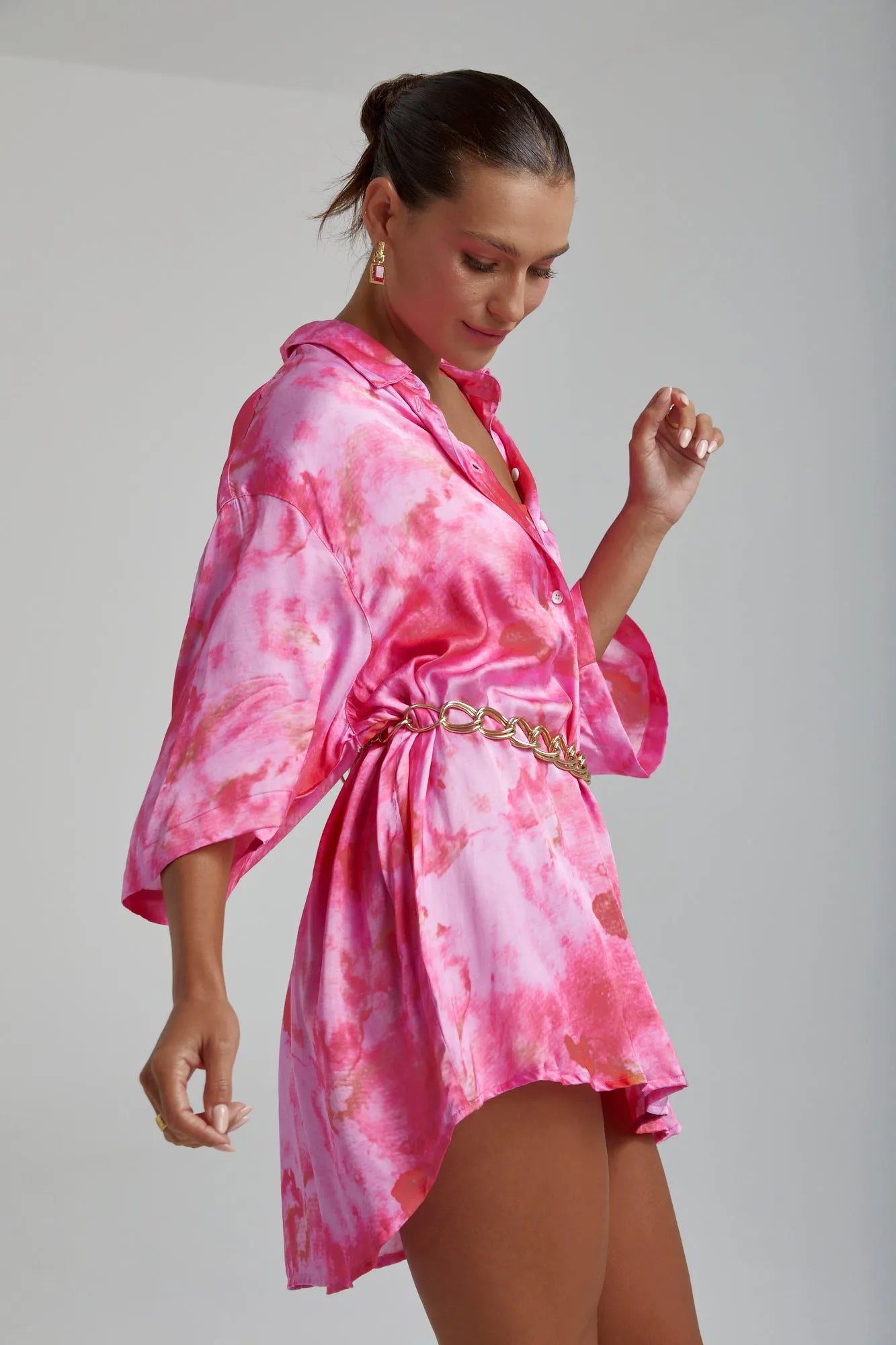 Summi Summi | Big Shirt - Hibiscus