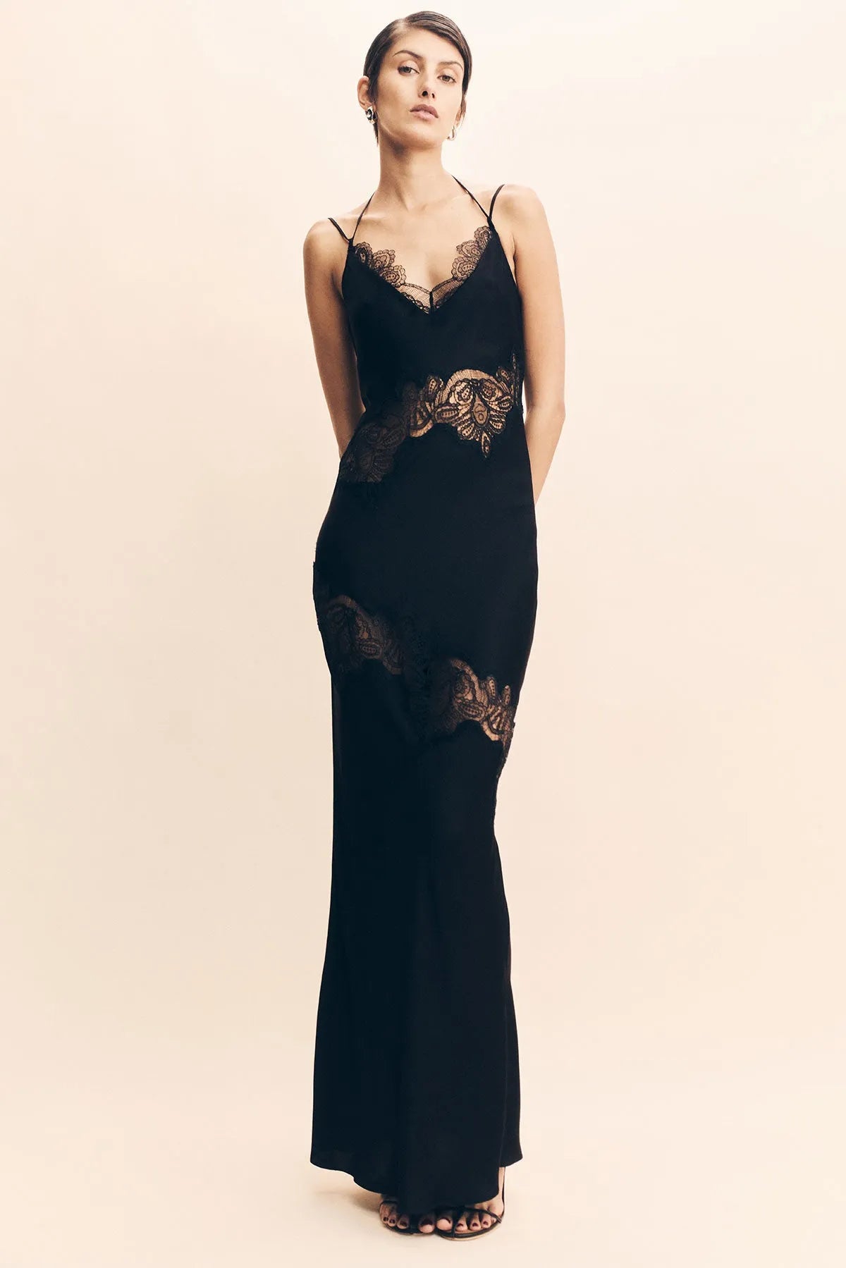 Shona Joy | Jamila Lace Panelled Maxi Dress