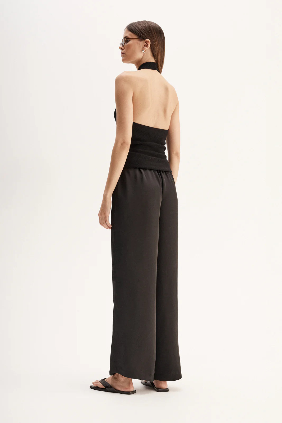 Elka Collective | Zinnia Knit Top - Black