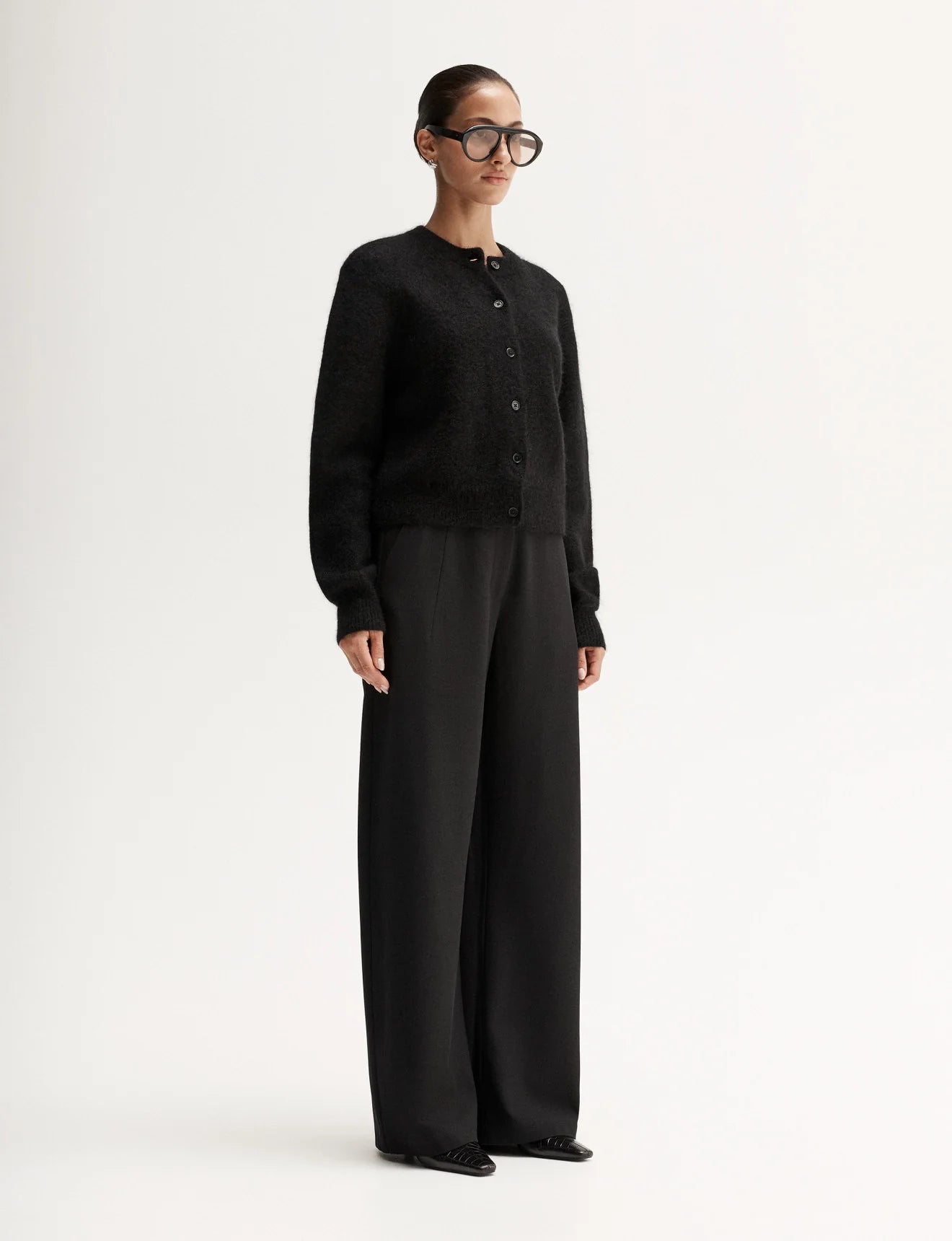 Elka Collective | Abigail Knit Cardigan - Black