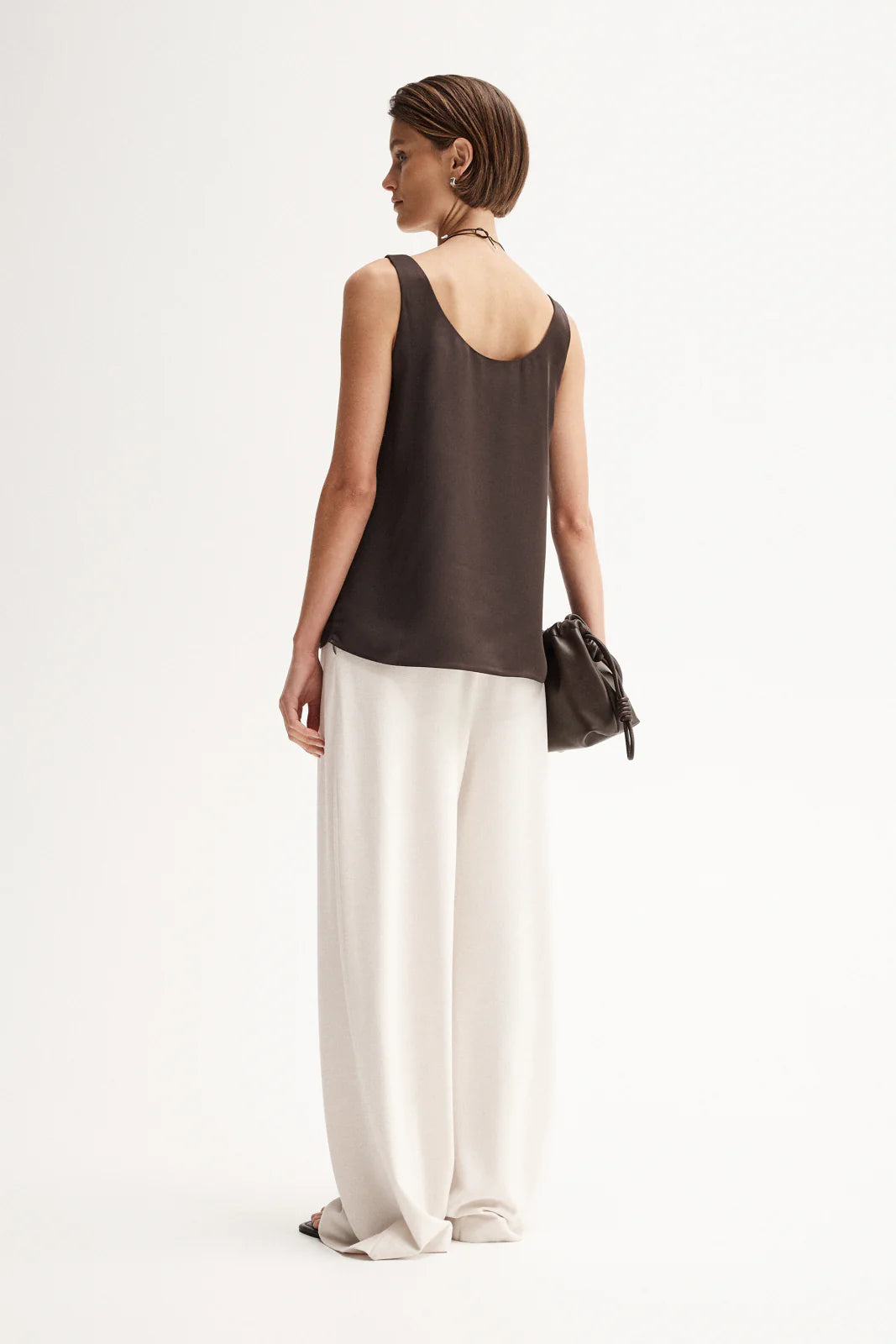 Elka Collective | Mina Tank Chocolate