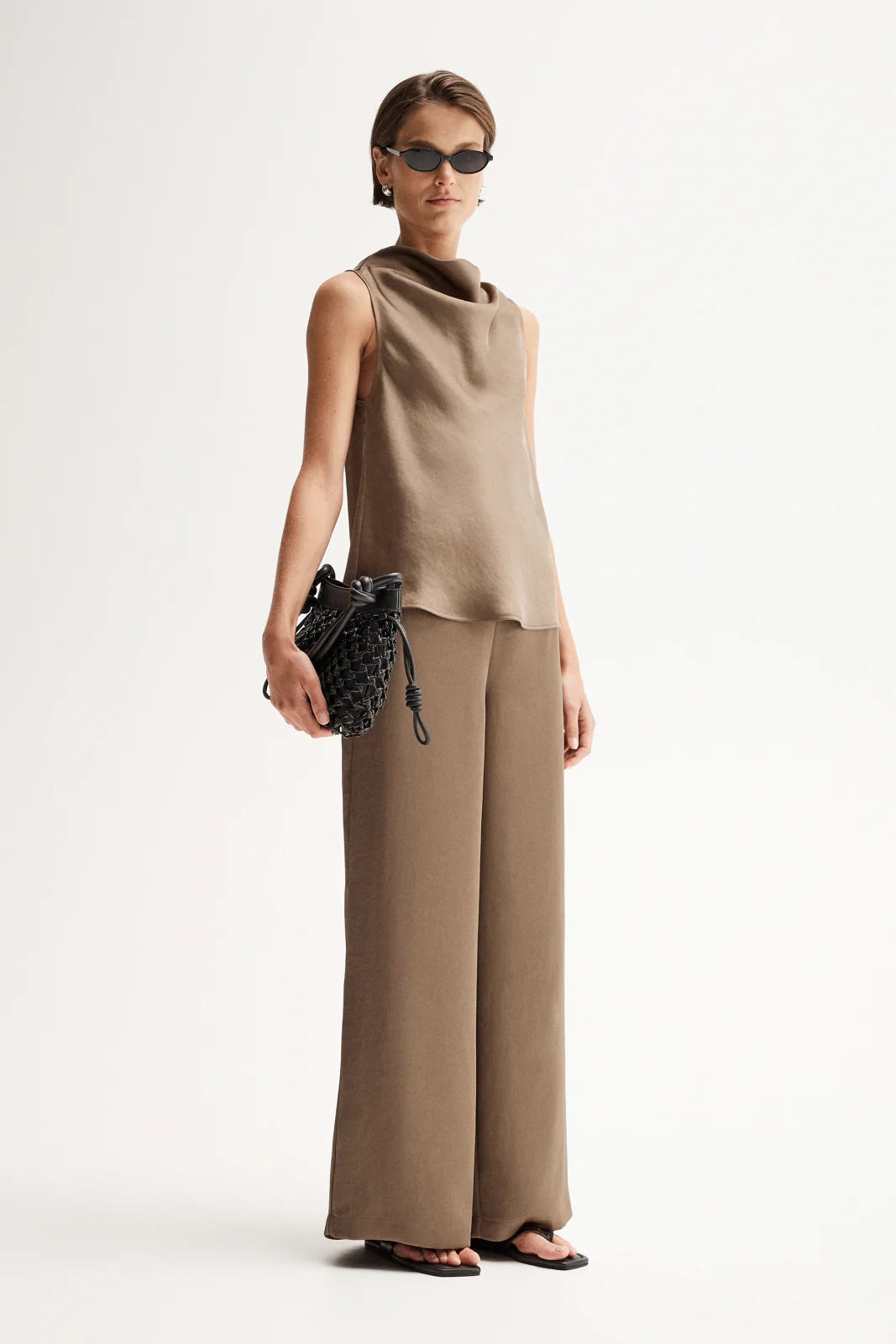 Elka Collective | Eleanor Top - Mocha