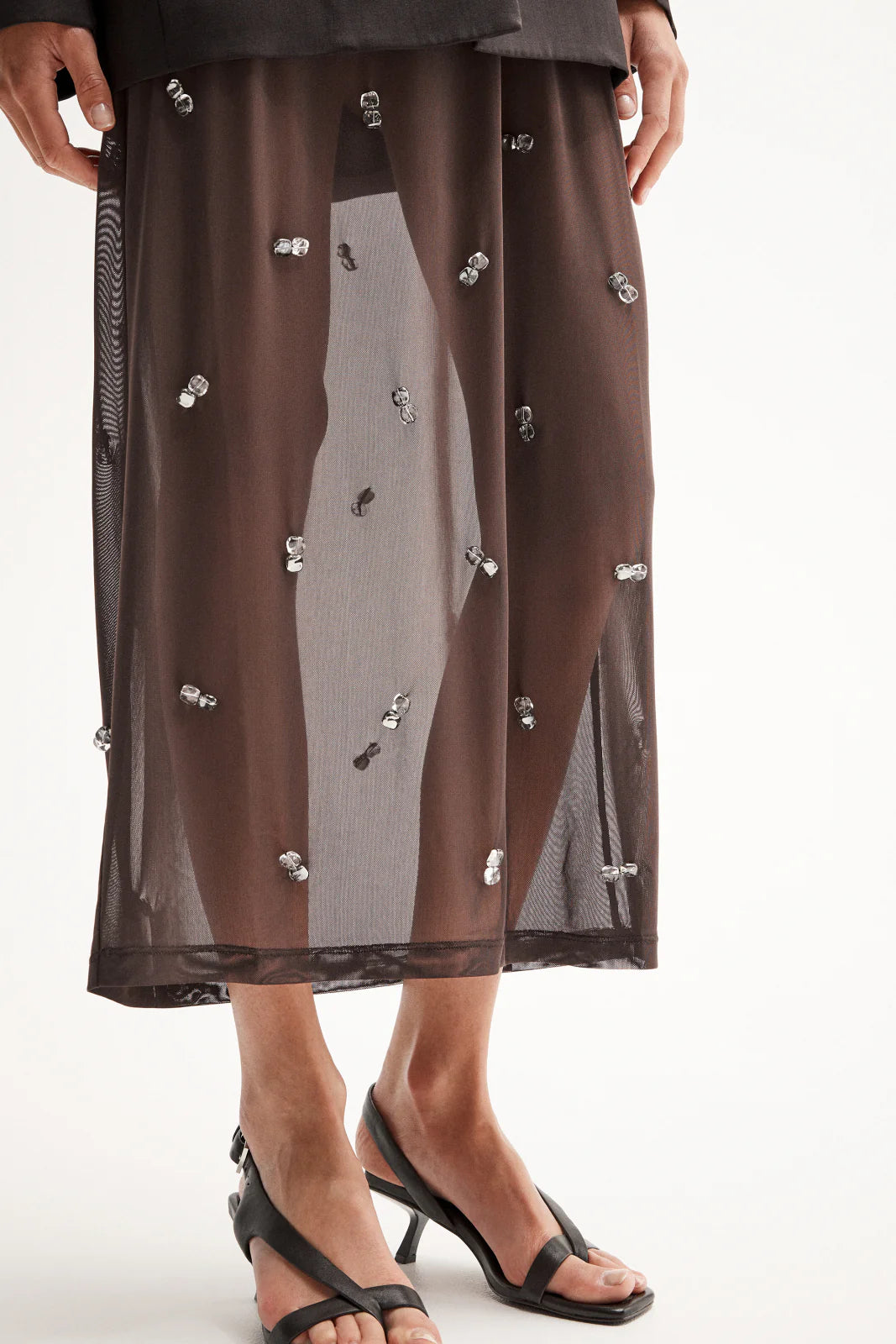 Elka Collective | Elara Maxi Skirt - Chocolate
