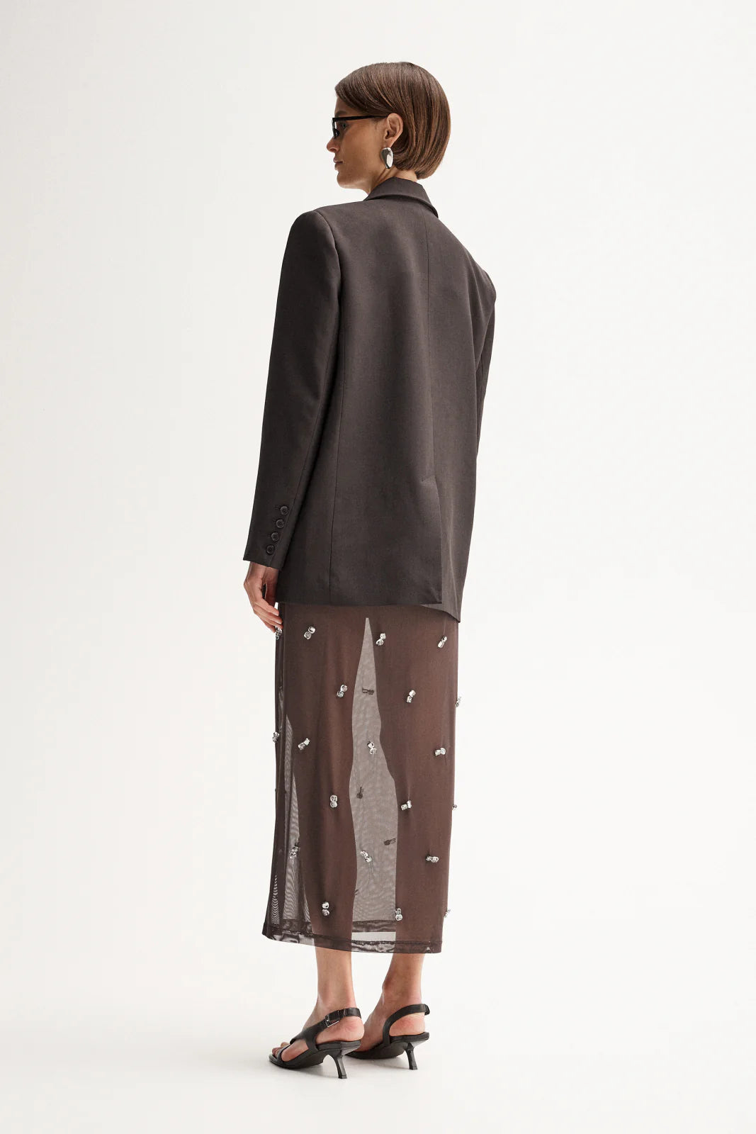 Elka Collective | Elara Maxi Skirt - Chocolate