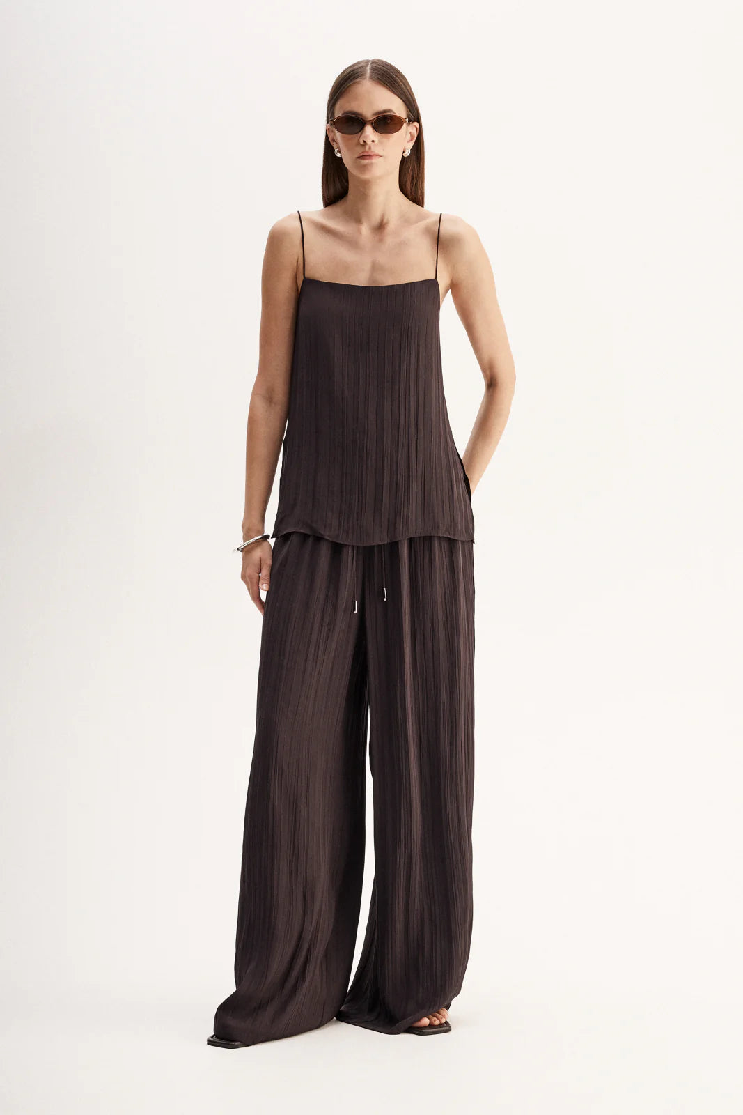 Elka Collective | Beckett Top - Chocolate