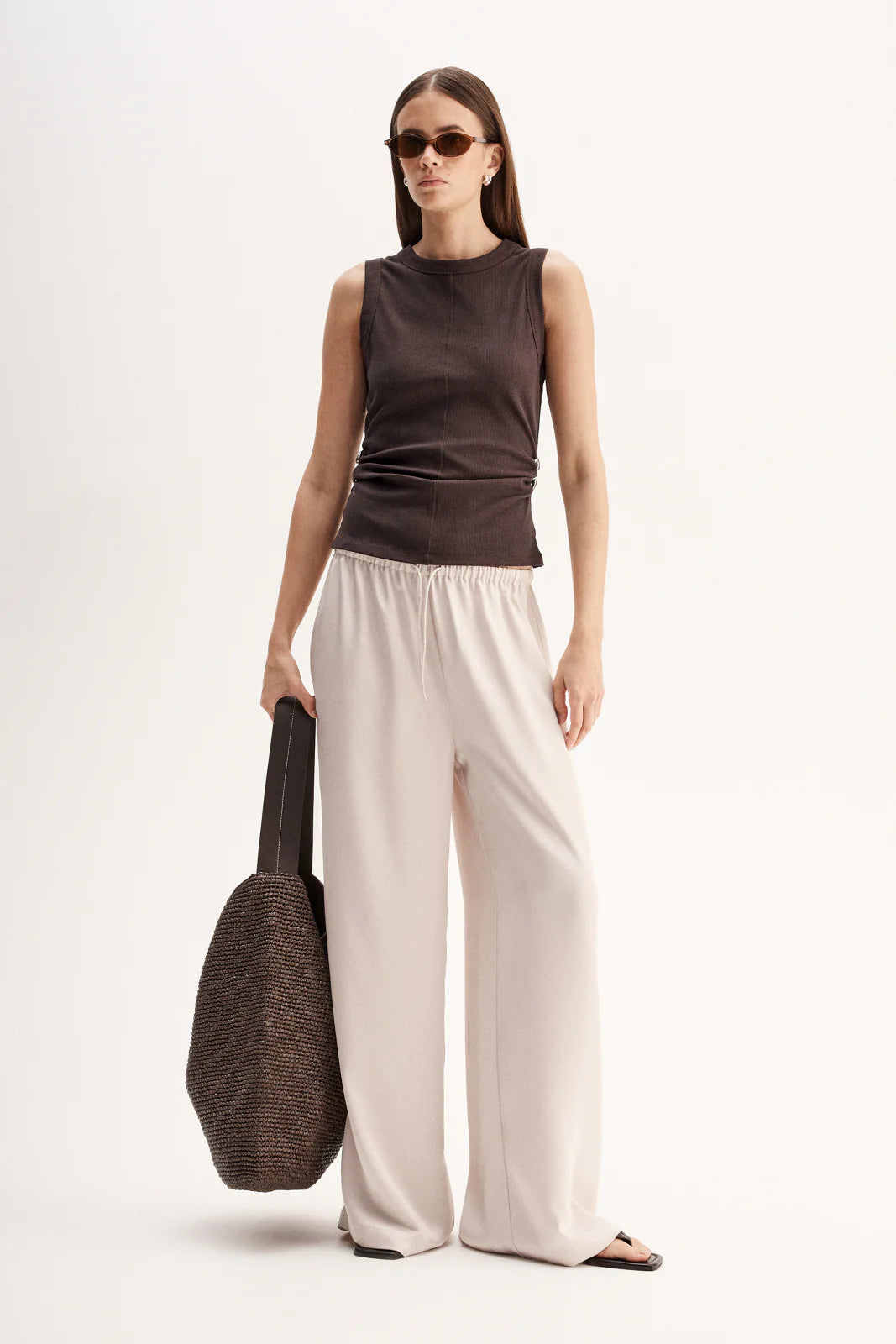 Elka Collective | Charlie Top - Chocolate