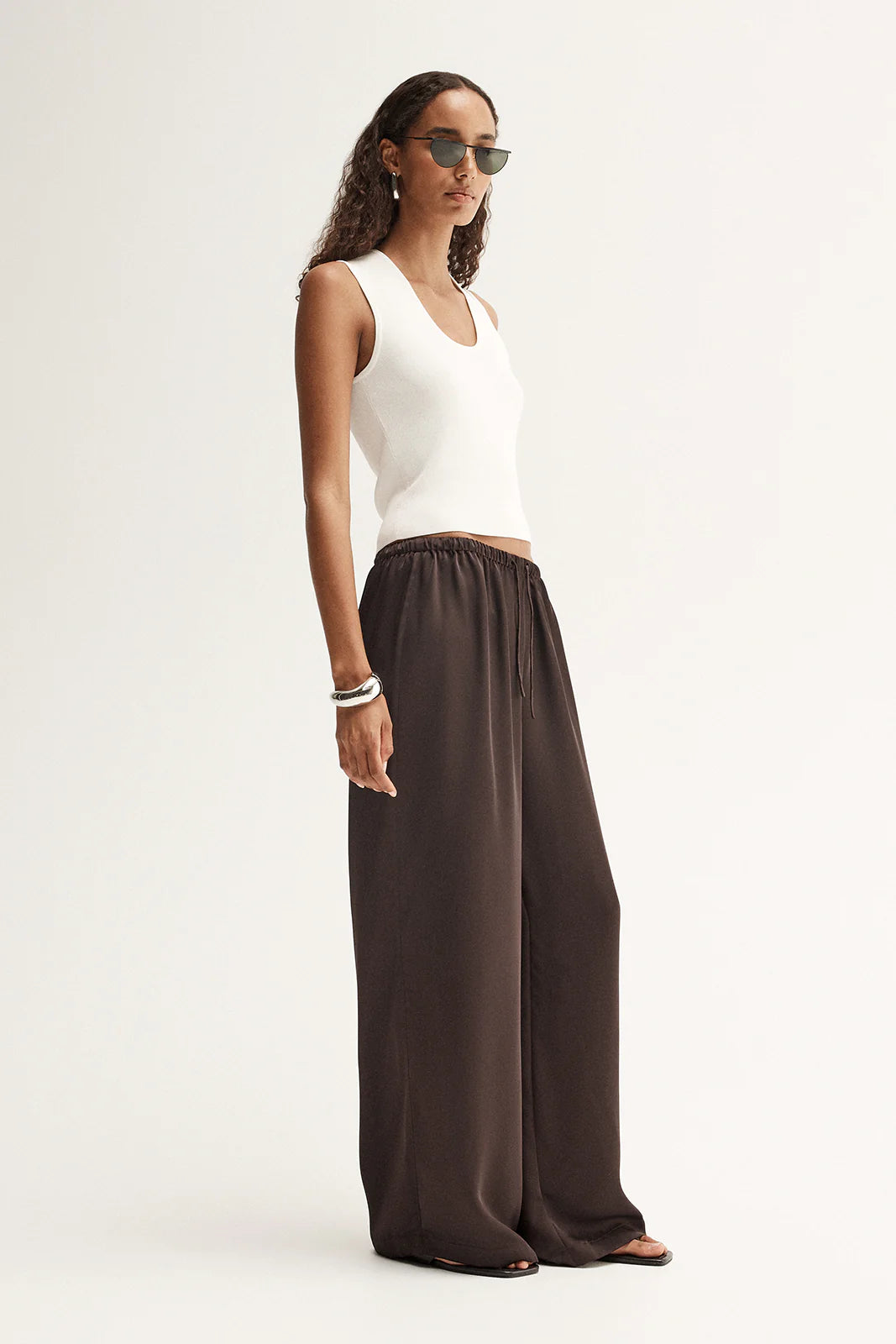 Elka Collective | Hayes Knit Top - White