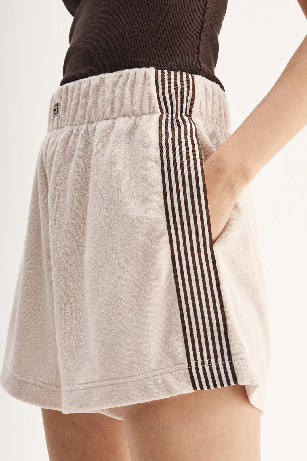 Elka Collective | Beau Short - Ecru