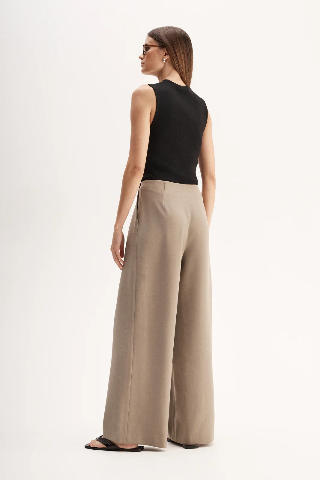 Elka Collective | Lora Pant - Taupe