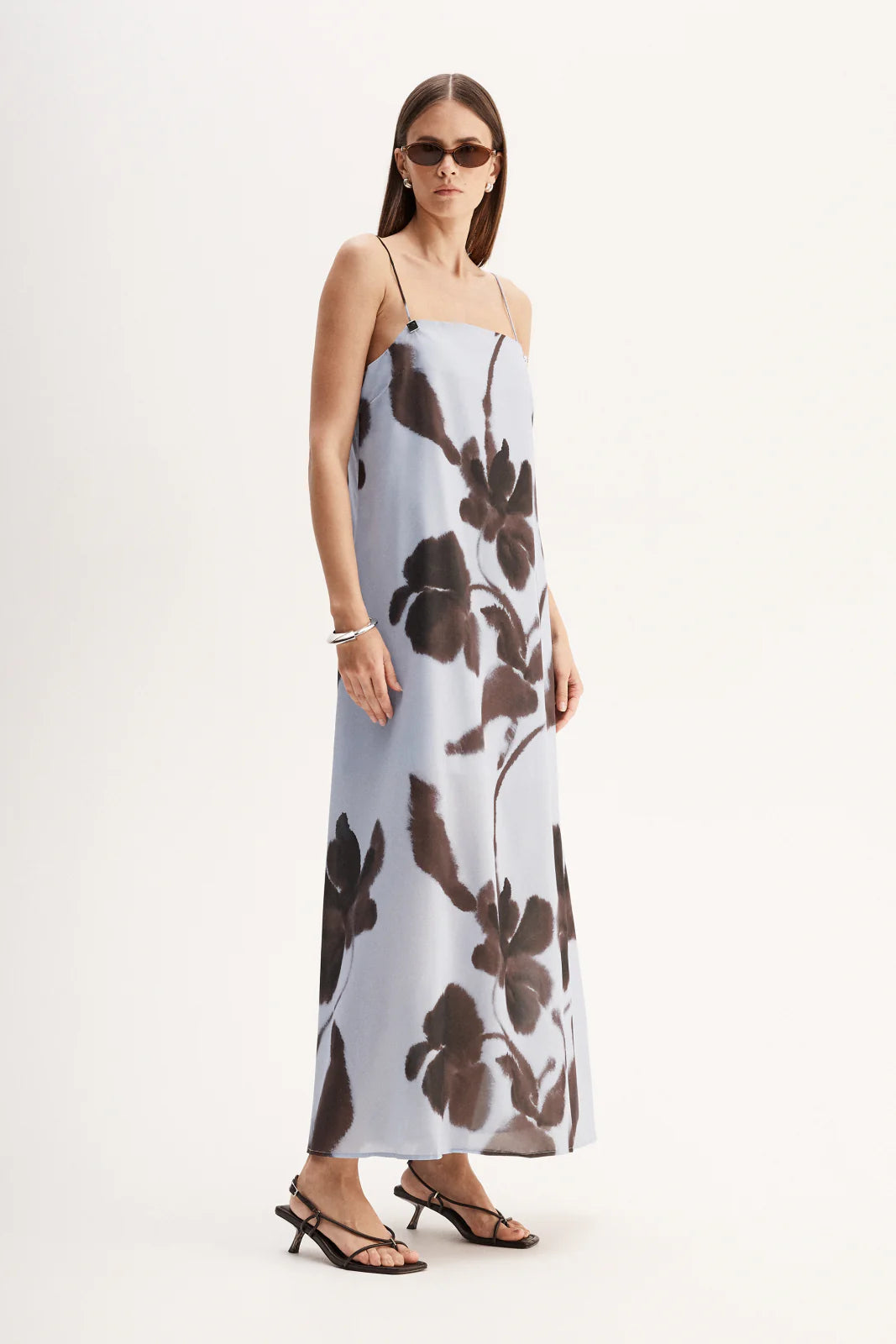 Elka Collective | Monet Maxi Dress - Chocolate Floral Print
