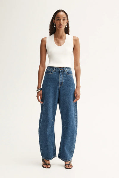 Elka Collective | Hayes Knit Top - White