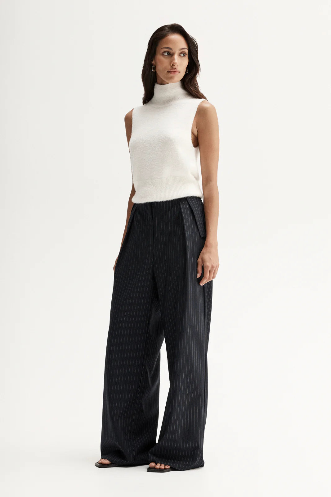 Elka Collective | Tobias Pant - Midnight Navy Pinstripe