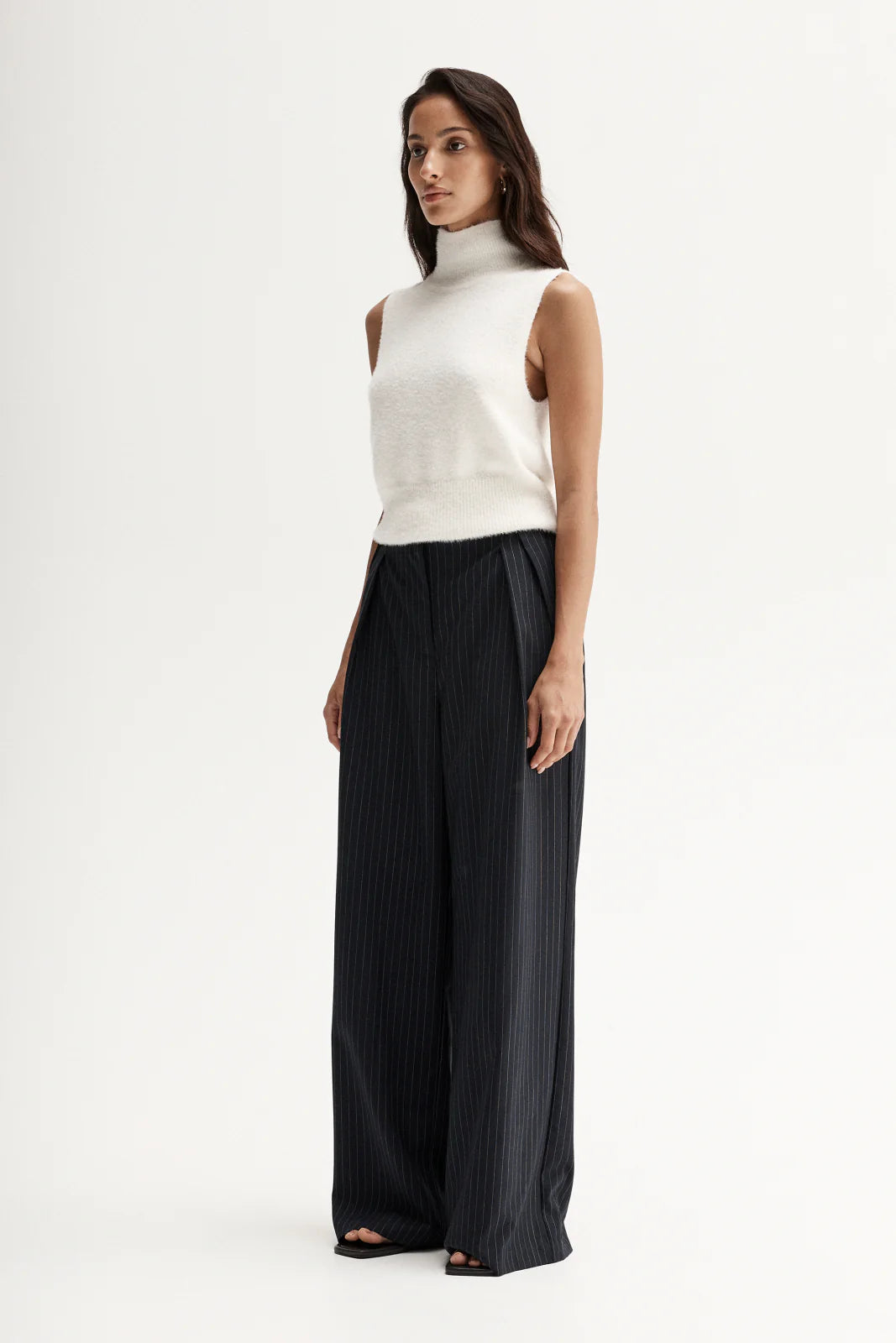 Elka Collective | Tobias Pant - Midnight Navy Pinstripe